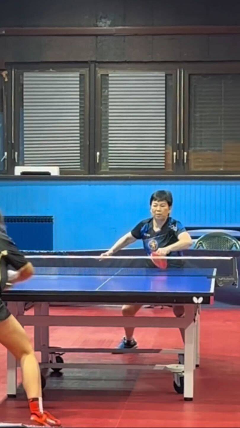 Ni Xialian posted on social media after winning her first match following her return from injury. Photo: Weibo