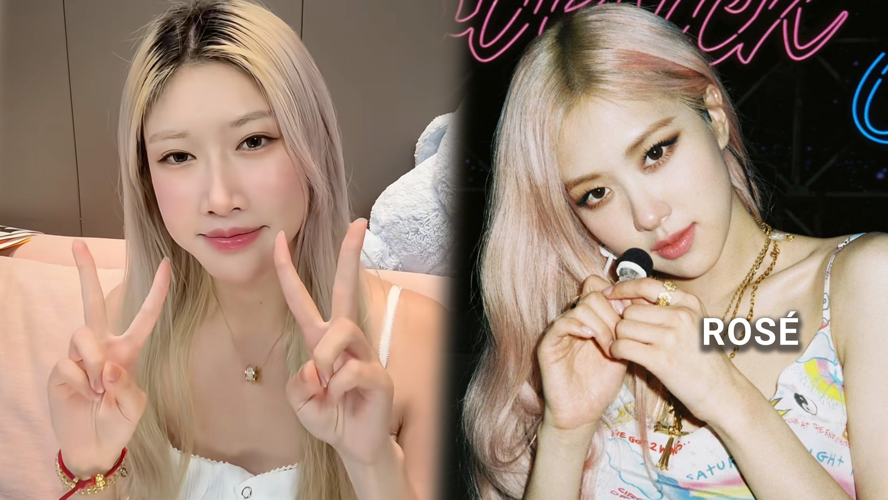 A Chinese influencer has triggered controversy by impersonating Blackpink’s Rosé at a pop-up event, reigniting a debate about the boundaries between fandom and celebrity identity. Photo: SCMP composite/IG@roses_are_rosie/Rednote