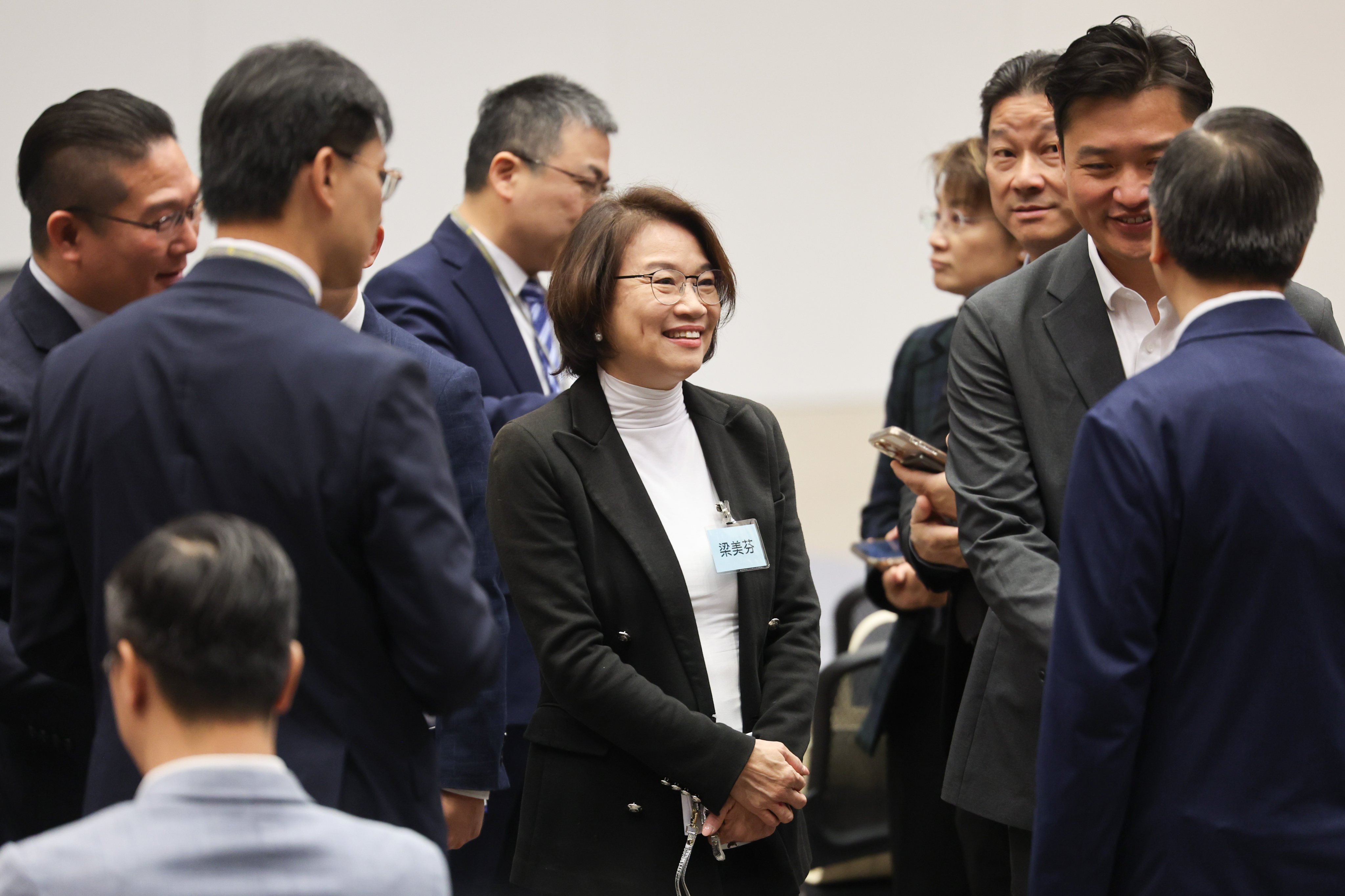 About 70 of the 90 newly elected lawmakers joined the 1½-hour exchange with top government officials on Thursday. Photo: Edmond So
