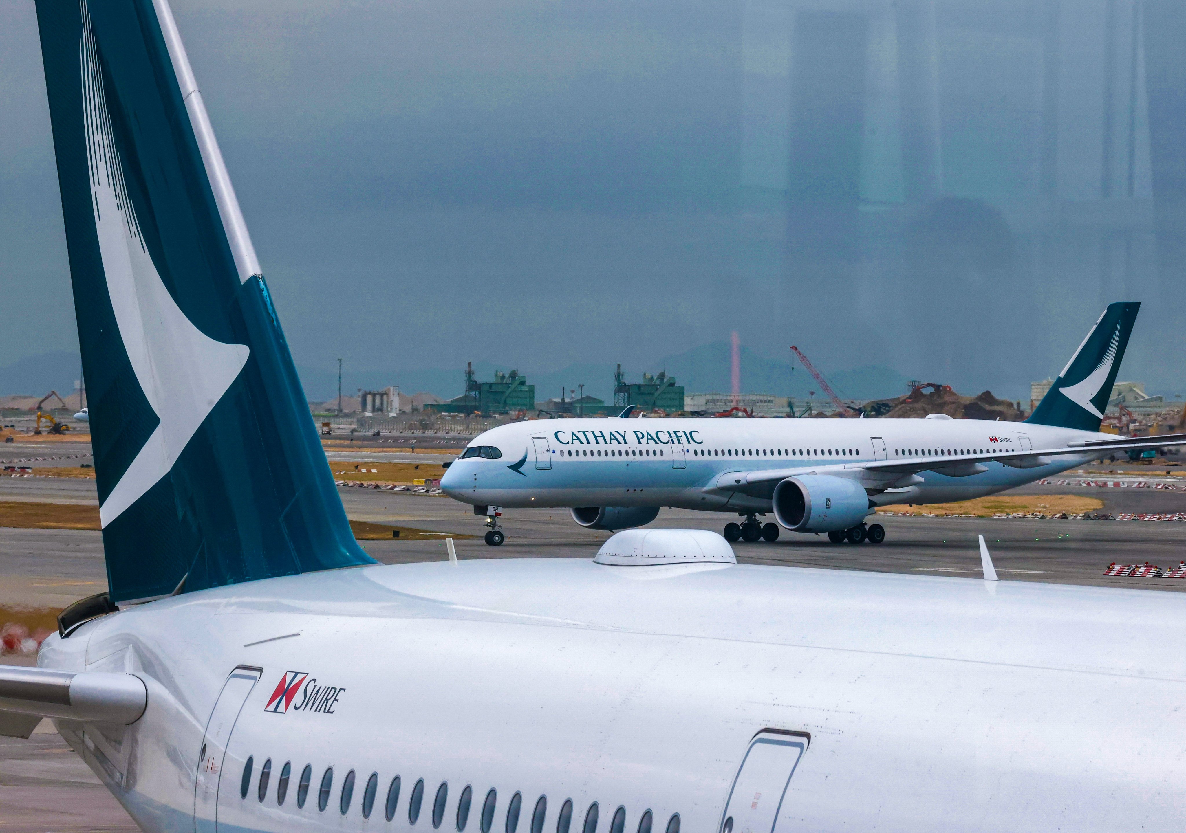 Cathay Pacific says it is cooperating with local authorities regarding the incident involving flight CX918. Photo: Jonathan Wong
