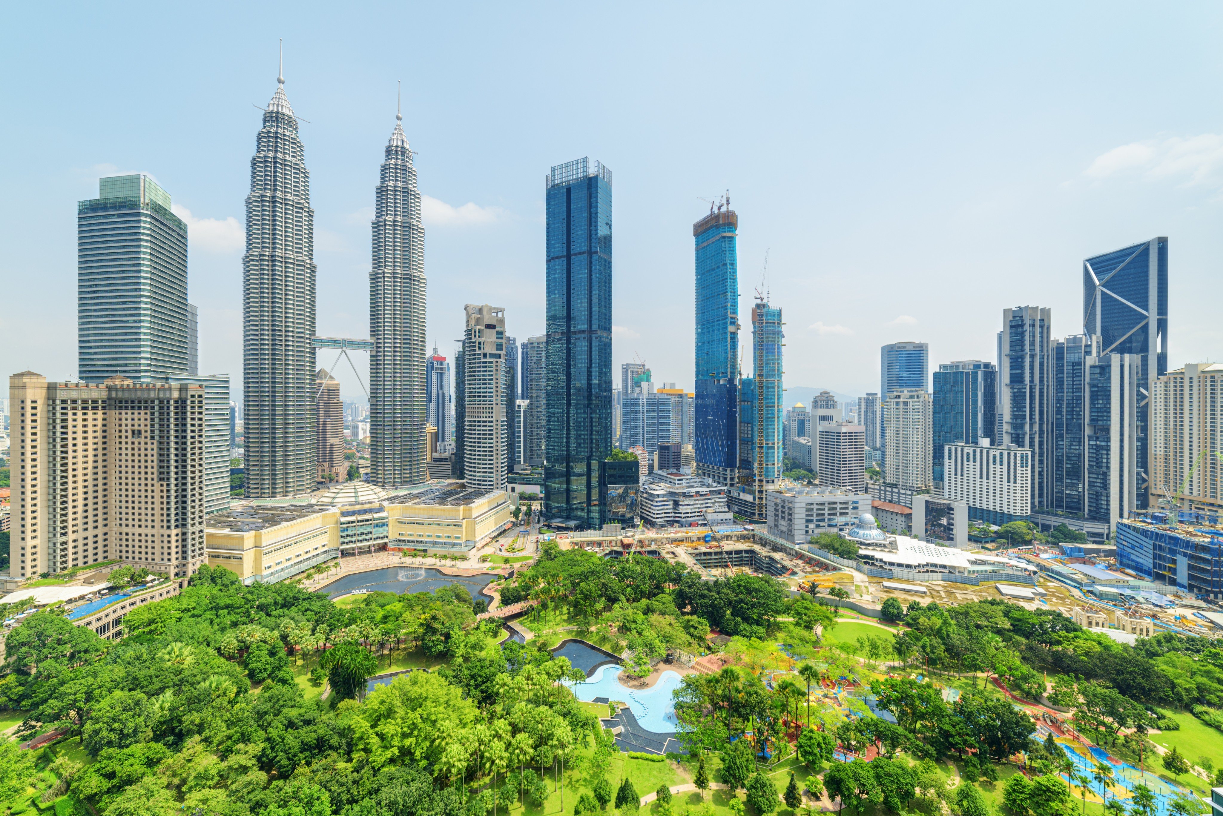 A view of the Malaysian capital Kuala Lumpur, including the Petronas Twin Towers. Today, the states of Sabah and Sarawak want to regain the special status they were granted during the formation of Malaysia in 1963. Photo: Reuters