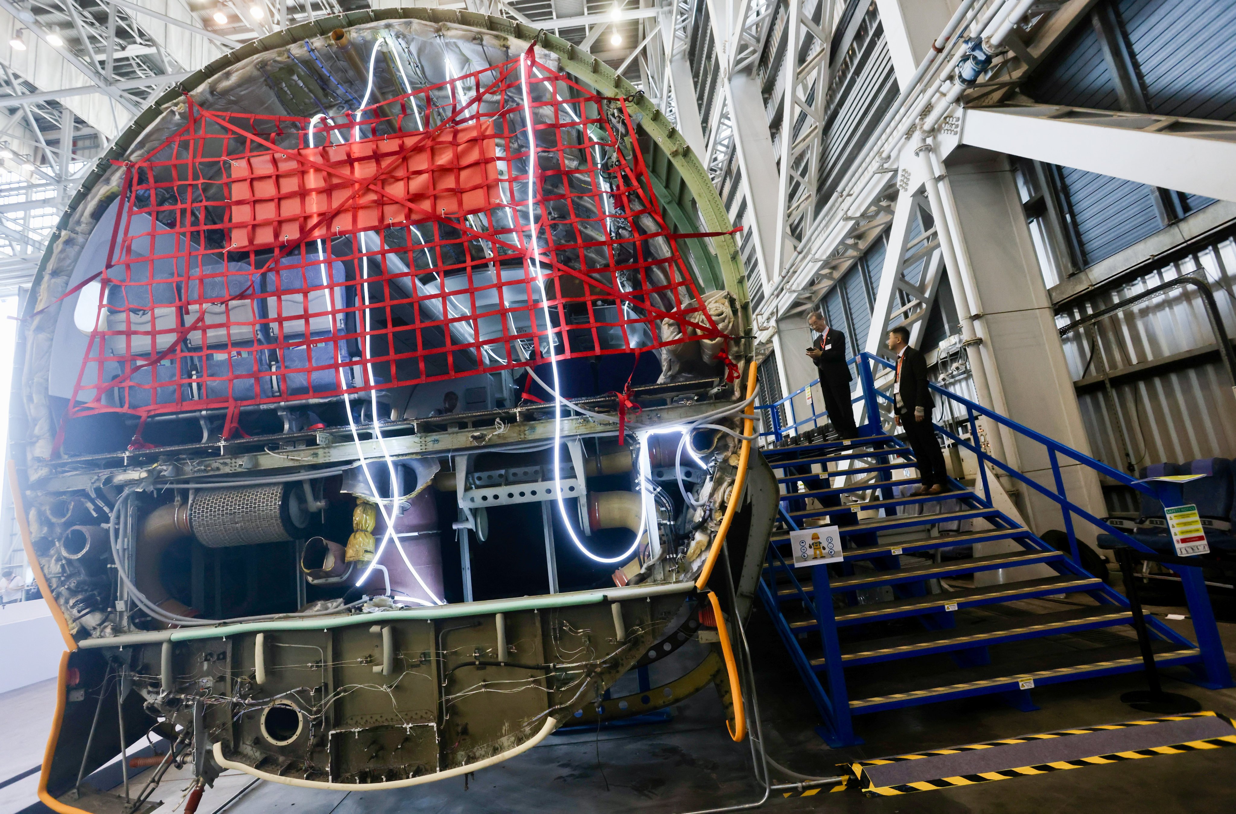 The training centre’s inaugural programme will cover cabin integration, with courses on aircraft wiring fitting, system mechanics and quality inspection to be introduced in the second half of 2026. Photo: Jonathan Wong