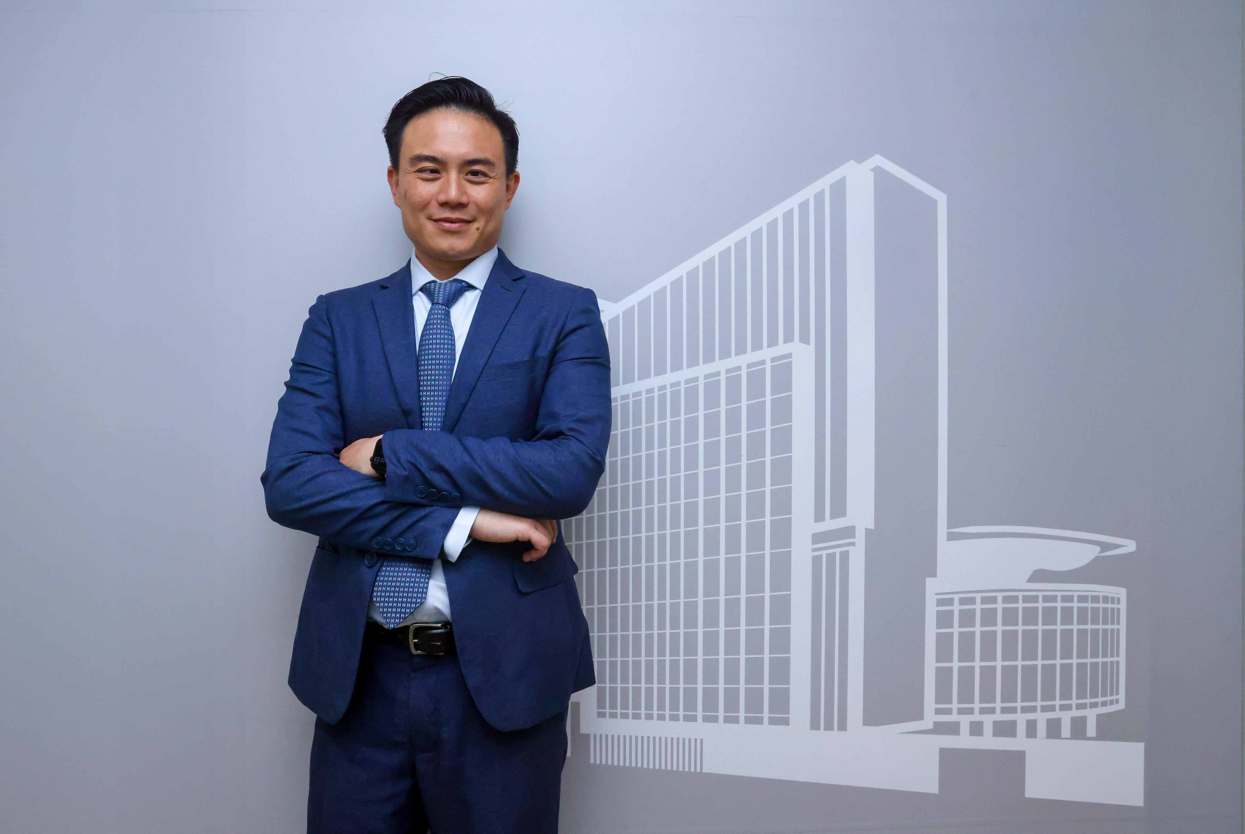 Lawmaker-elect Mark Chong of the Roundtable party says he believes his win will inspire more outspoken candidates to step forward in the future. Photo: Jonathan Wong