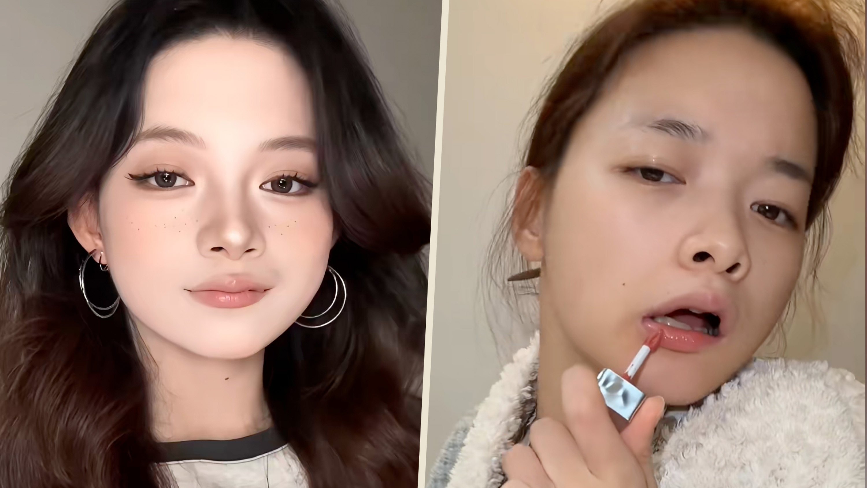 A Chinese girl with cerebral palsy who became a beauty influencer to help her family pay off a US$57,000 debt has faced accusations of faking her condition. Photo: SCMP composite/Douyin
