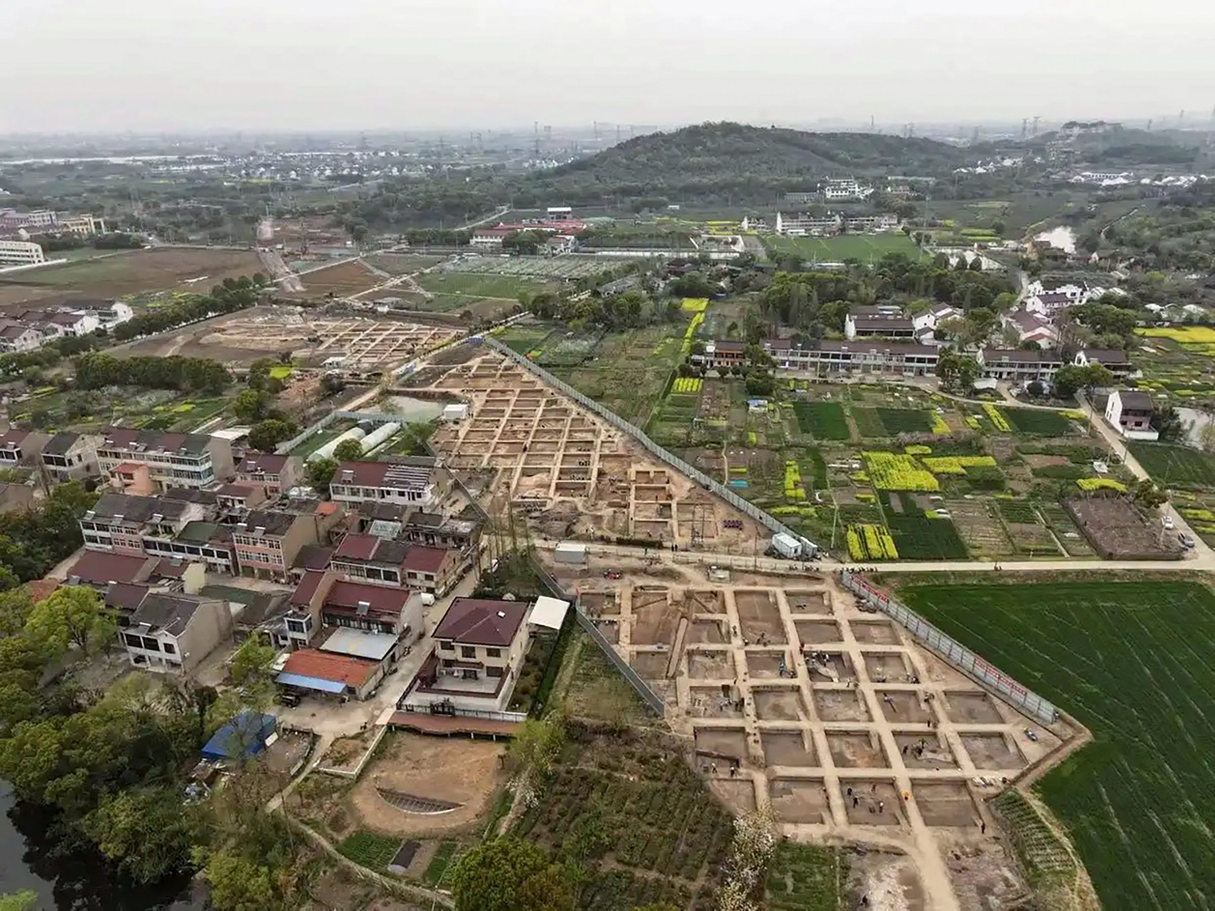 The prehistoric Doushan site in Wuxi is believed to date back about 6,000 years. Photo:  Jiangsu Provincial Institute of Cultural Relics and Archaeology
