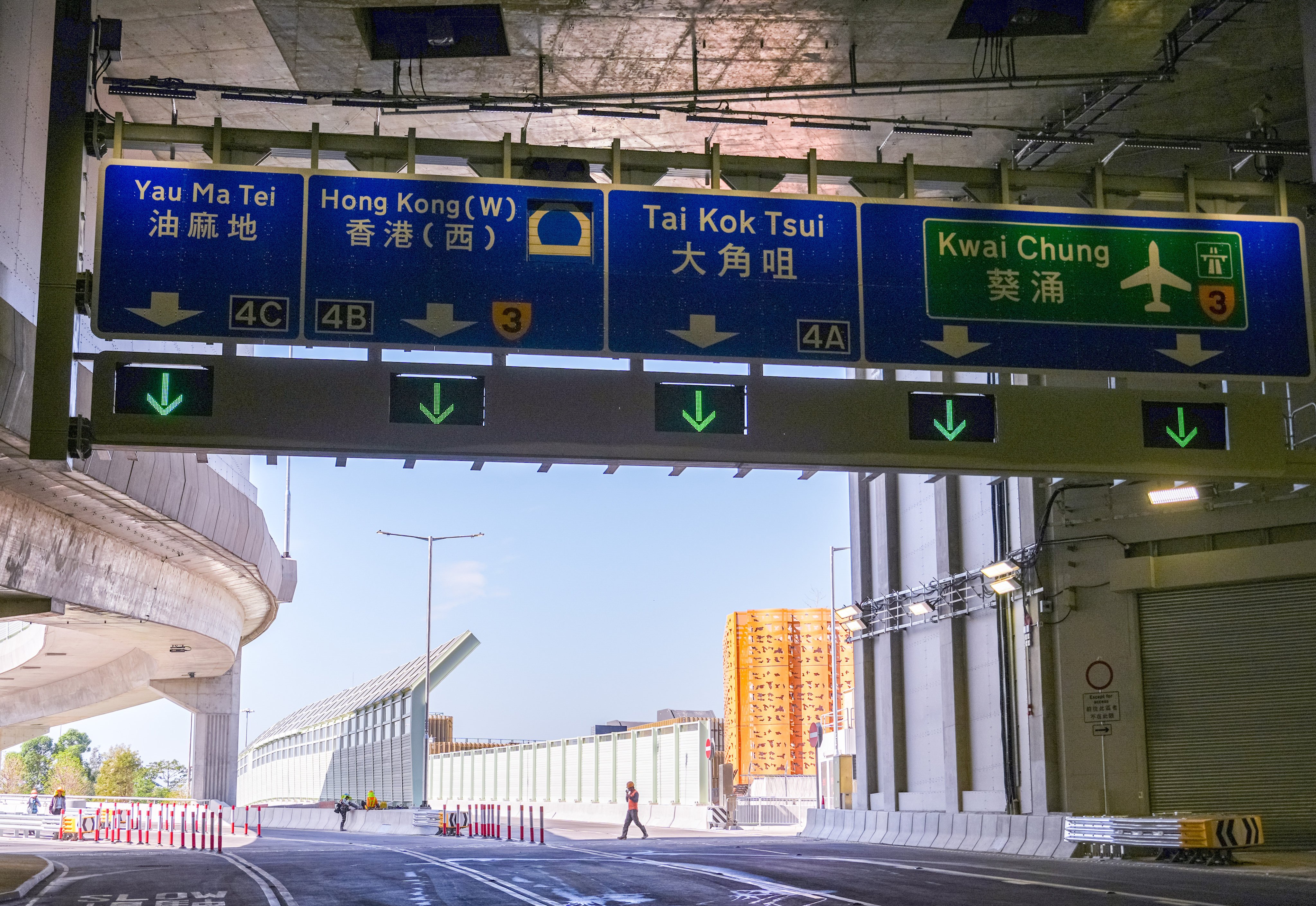 The Yau Ma Tei section of the Central Kowloon Bypass will allow drivers and commuters to significantly cut travel times. Photo: Eugene Lee