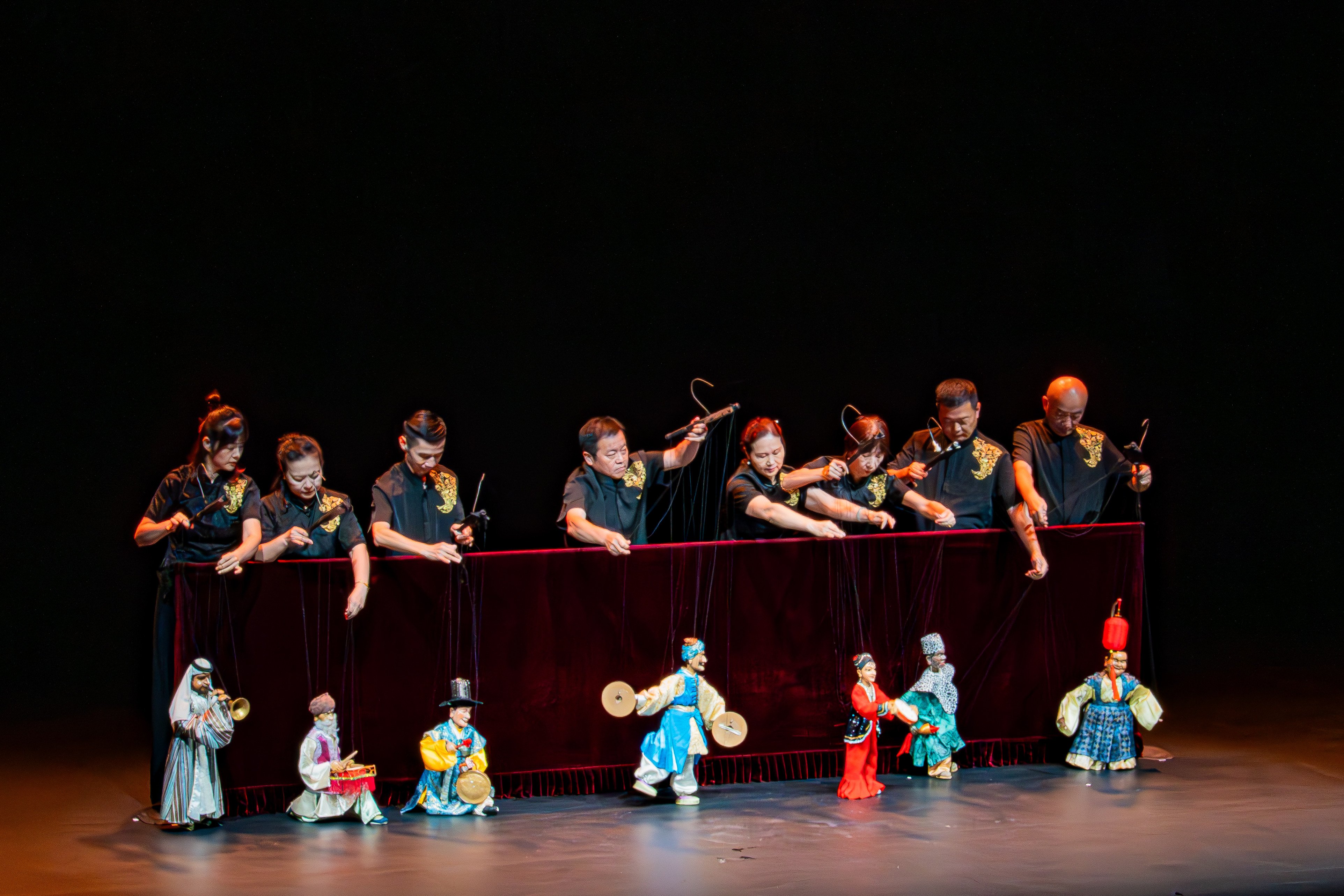 Puppeteers perform the show Ancient Chinese Puppetry with Timeless Charm during this year’s Chinese Culture Festival held in Hong Kong.