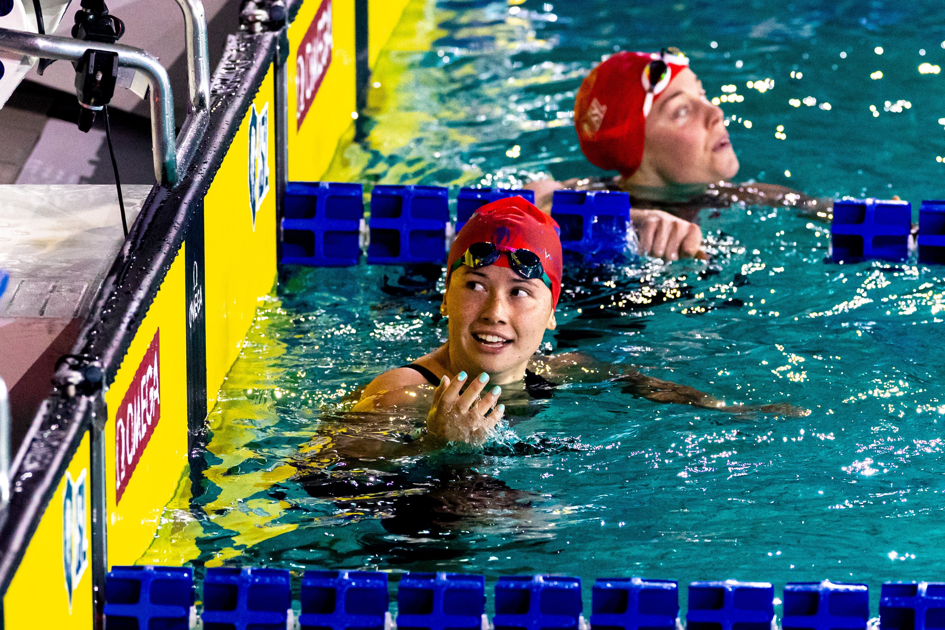 Siobhan Haughey competing for  the Energy Standard team during the International Swimming League event in Eindhoven, Netherlands in November 2021. Photo: Getty Images