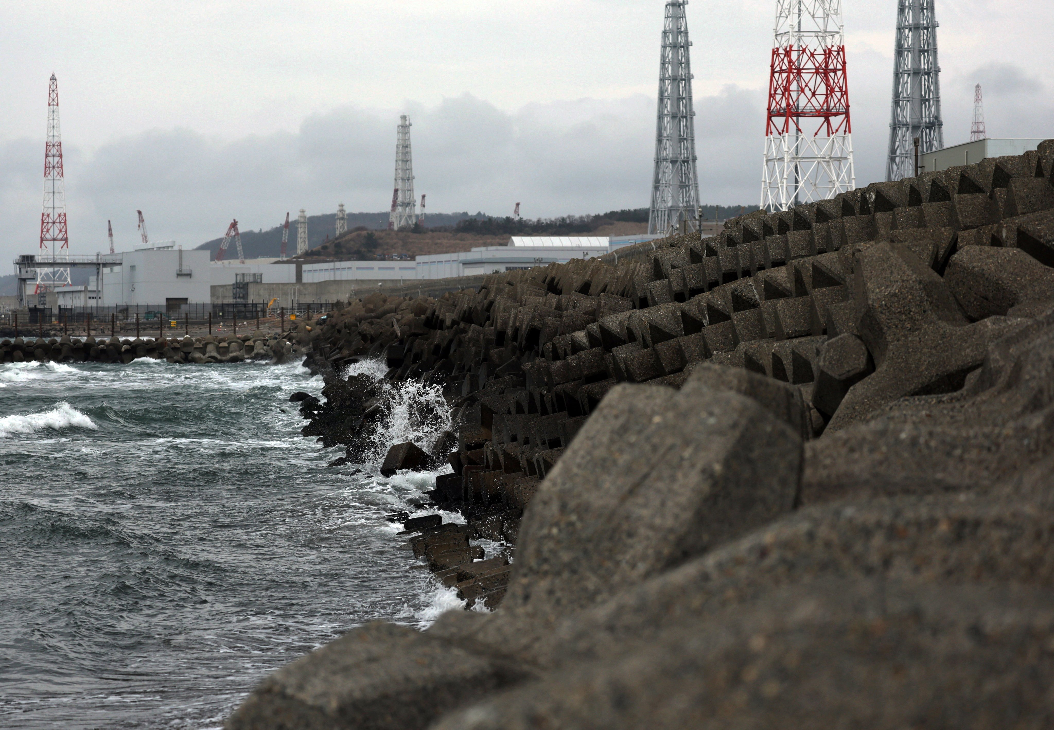 Tepco’s Kashiwazaki Kariwa nuclear power plant stands along the seaside in Niigata prefecture. Photo: Reuters