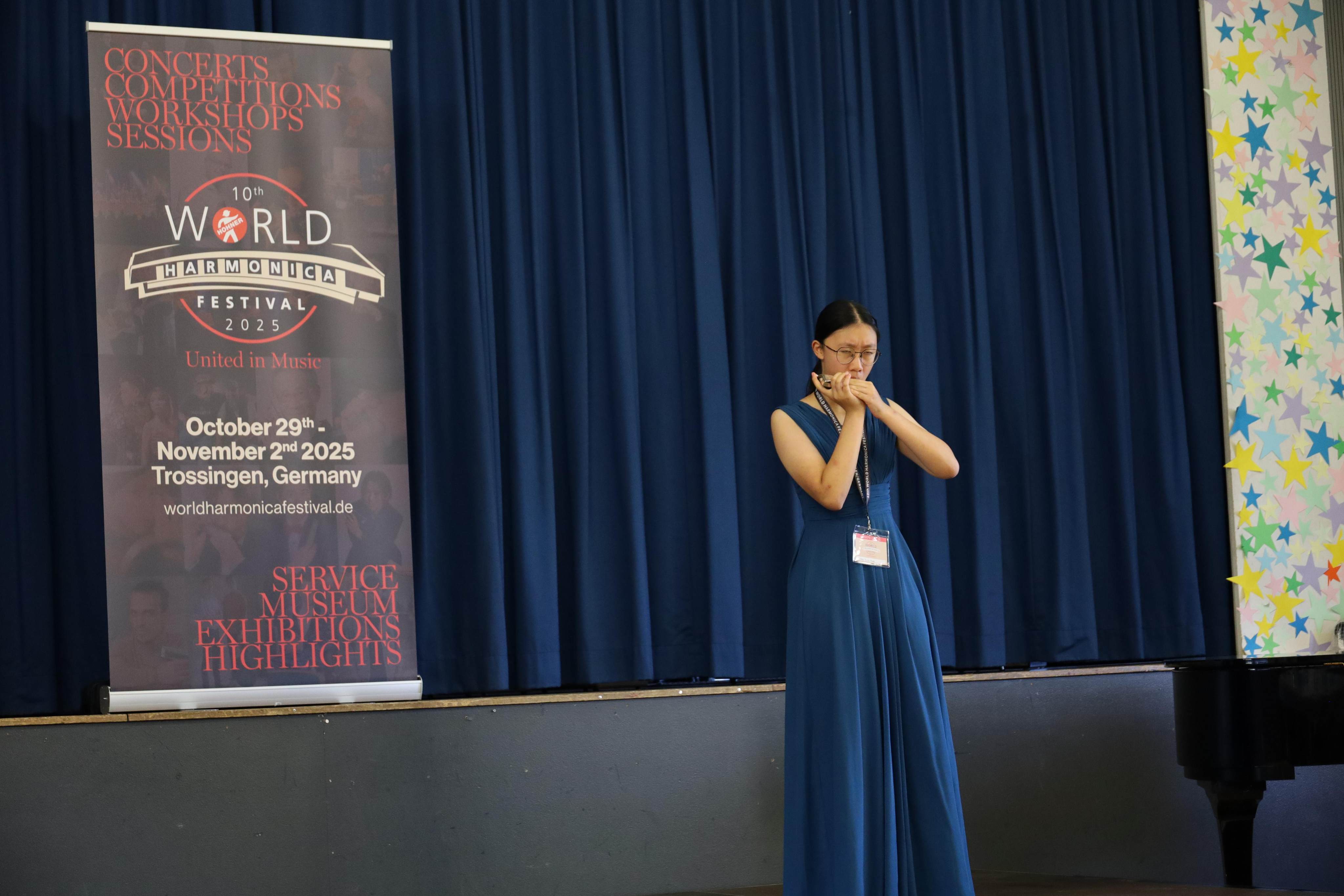 Amanda Leung, a Form Six student at Diocesan Girls’ School, made history last month when she was crowned champion in the Chromatic Harmonica Solo (Adult Category) at the World Harmonica Festival in Germany. Photo: Handout
