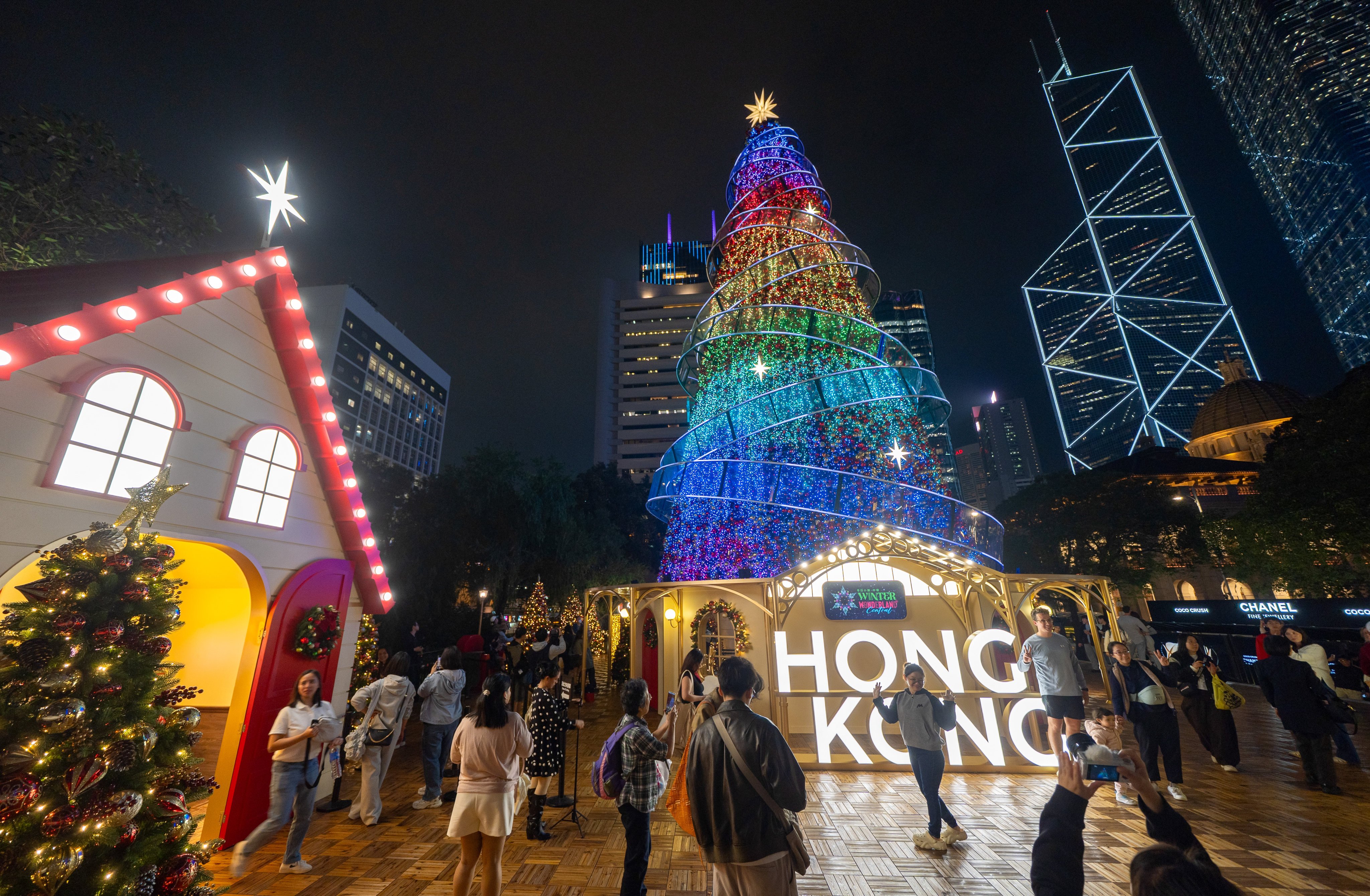 Christmas Town at Statue Square is running from November 14 to January 4. Photo: Eugene Lee