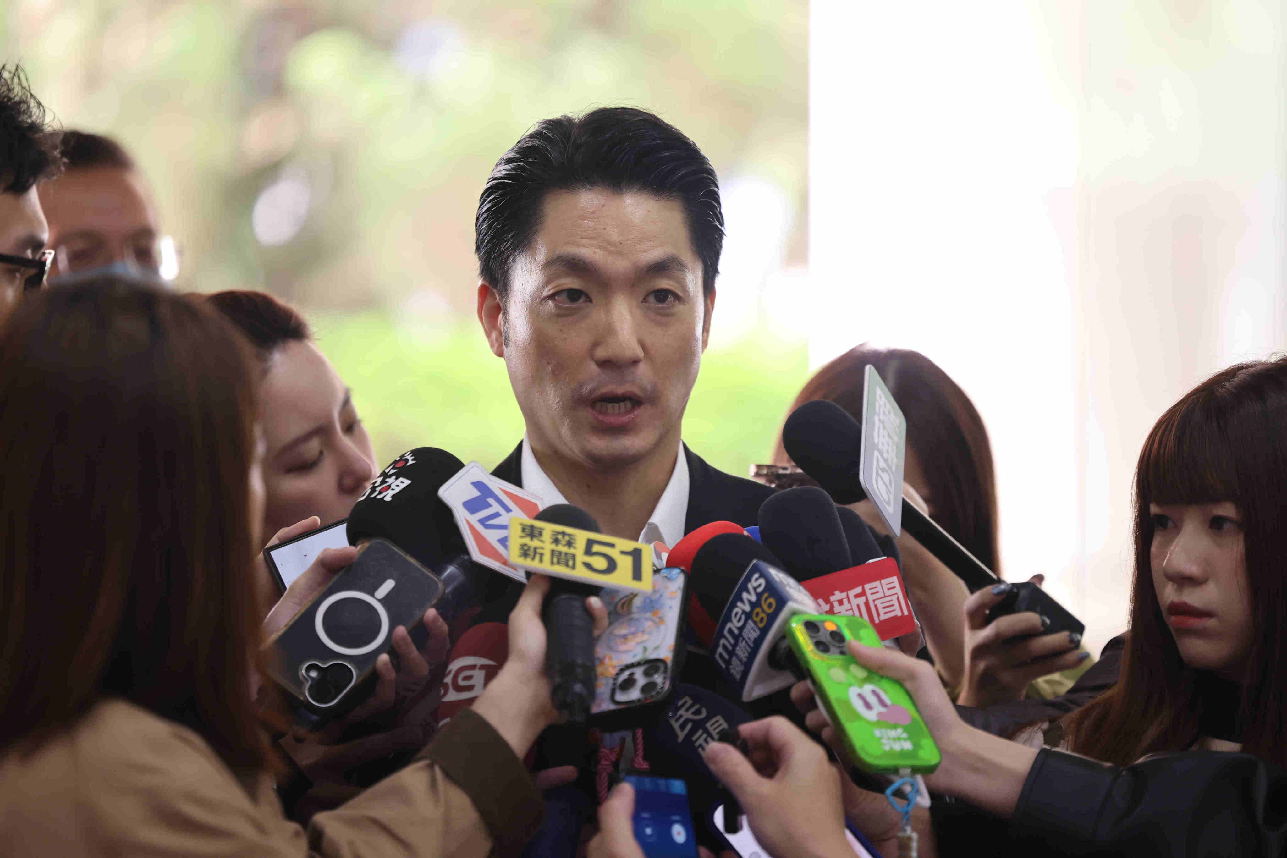 Taipei Mayor Chiang Wan-an has said that ensuring the safety of citizens remains the “top priority” in the aftermath of a fatal stabbing incident in the city last week. Photo: CNA