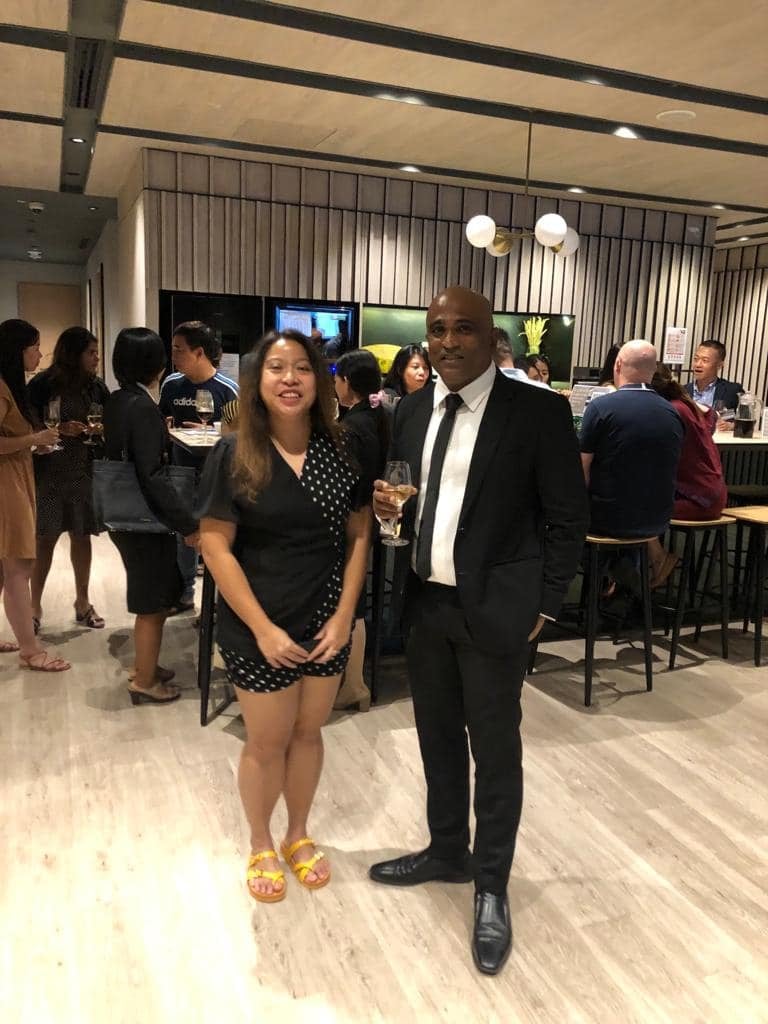 M Ravi (right) was widely known for taking on human rights cases in Singapore. Photo: Facebook/MRaviLawMyanmar