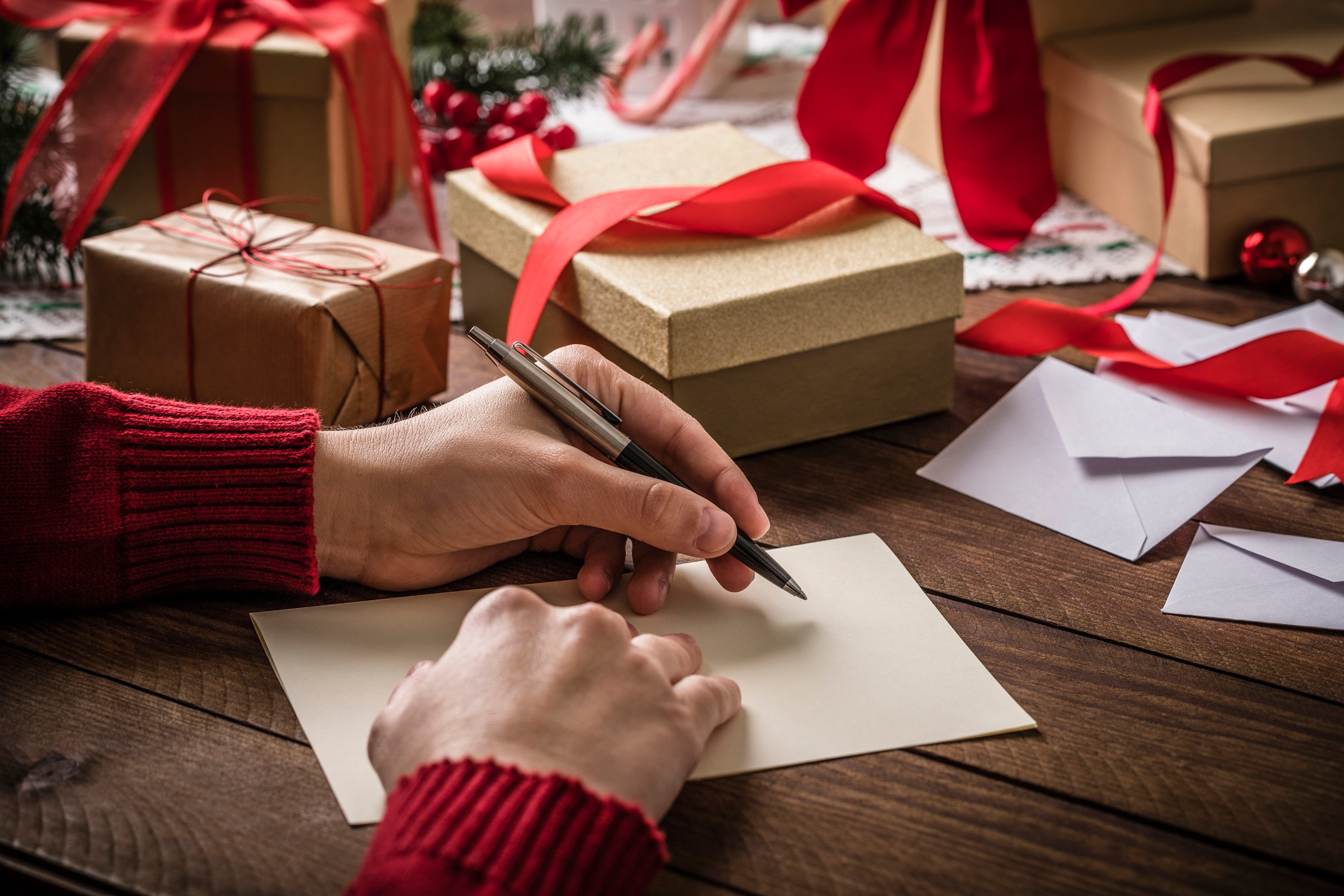 Amber Lam says handwritten messages on Christmas cards help build personal bonds with loved ones. Photo: Getty Images