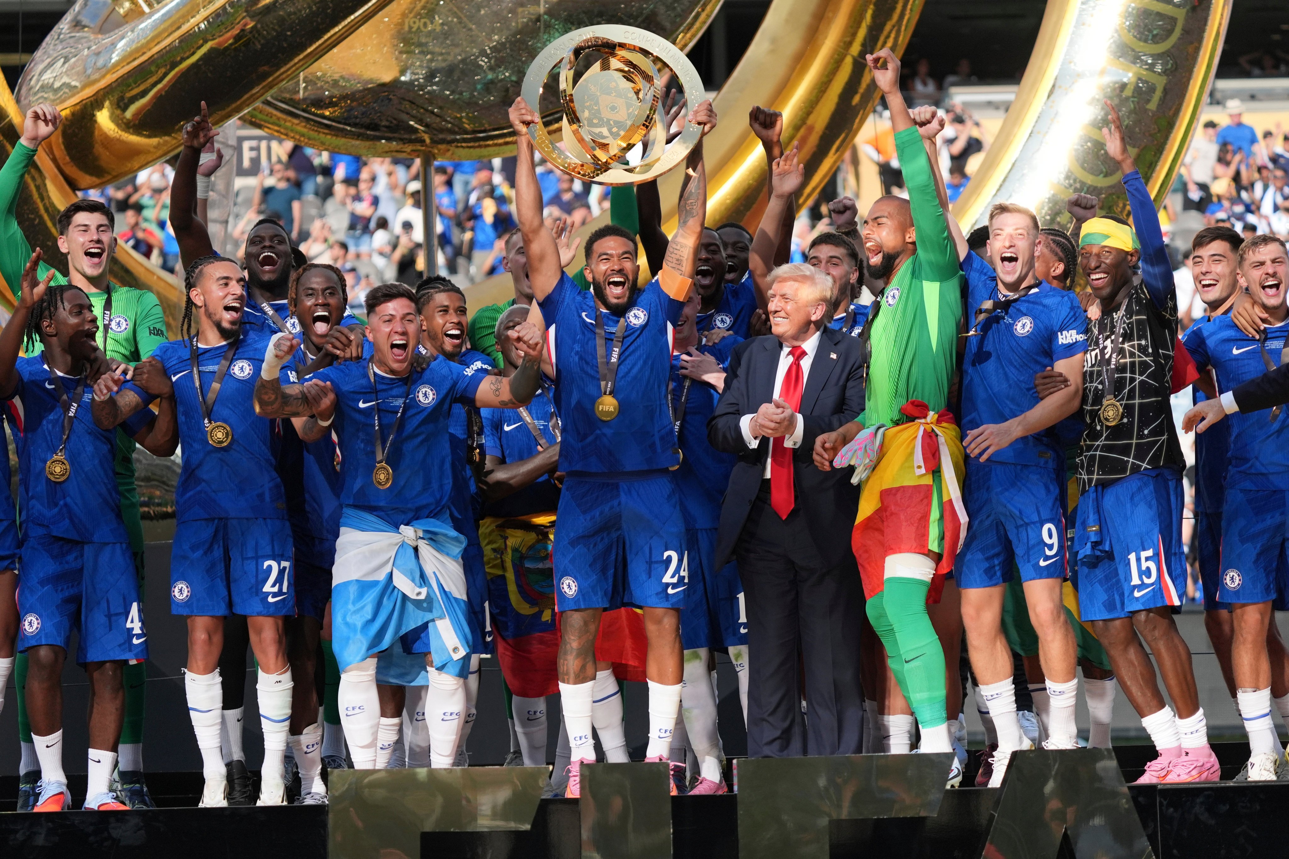 Fifa described its expanded 32-team Club World Cup, won by English club Chelsea, as a “roaring success”. Photo: AP