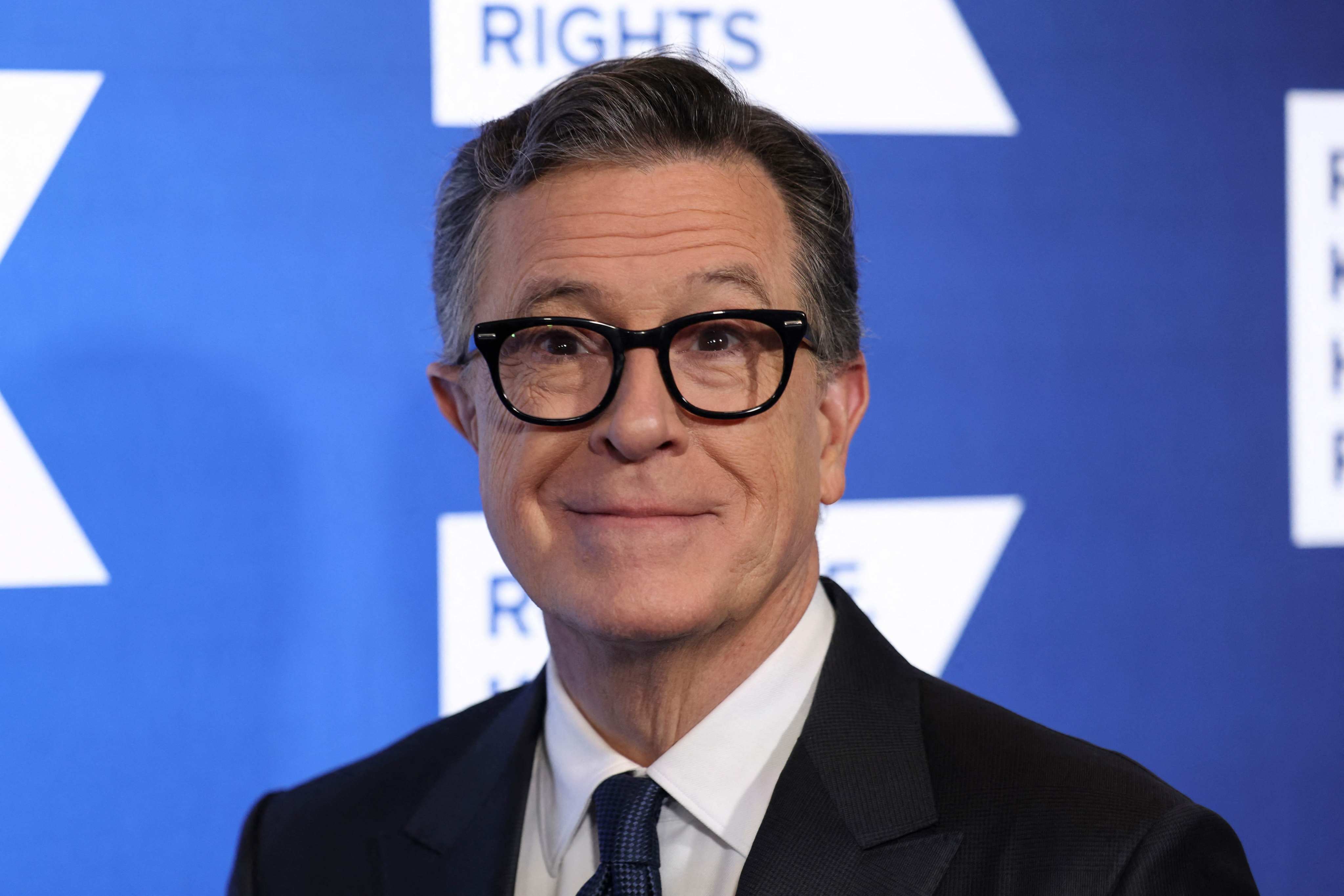 Stephen Colbert attends an event in New York on December 9. Photo: AFP