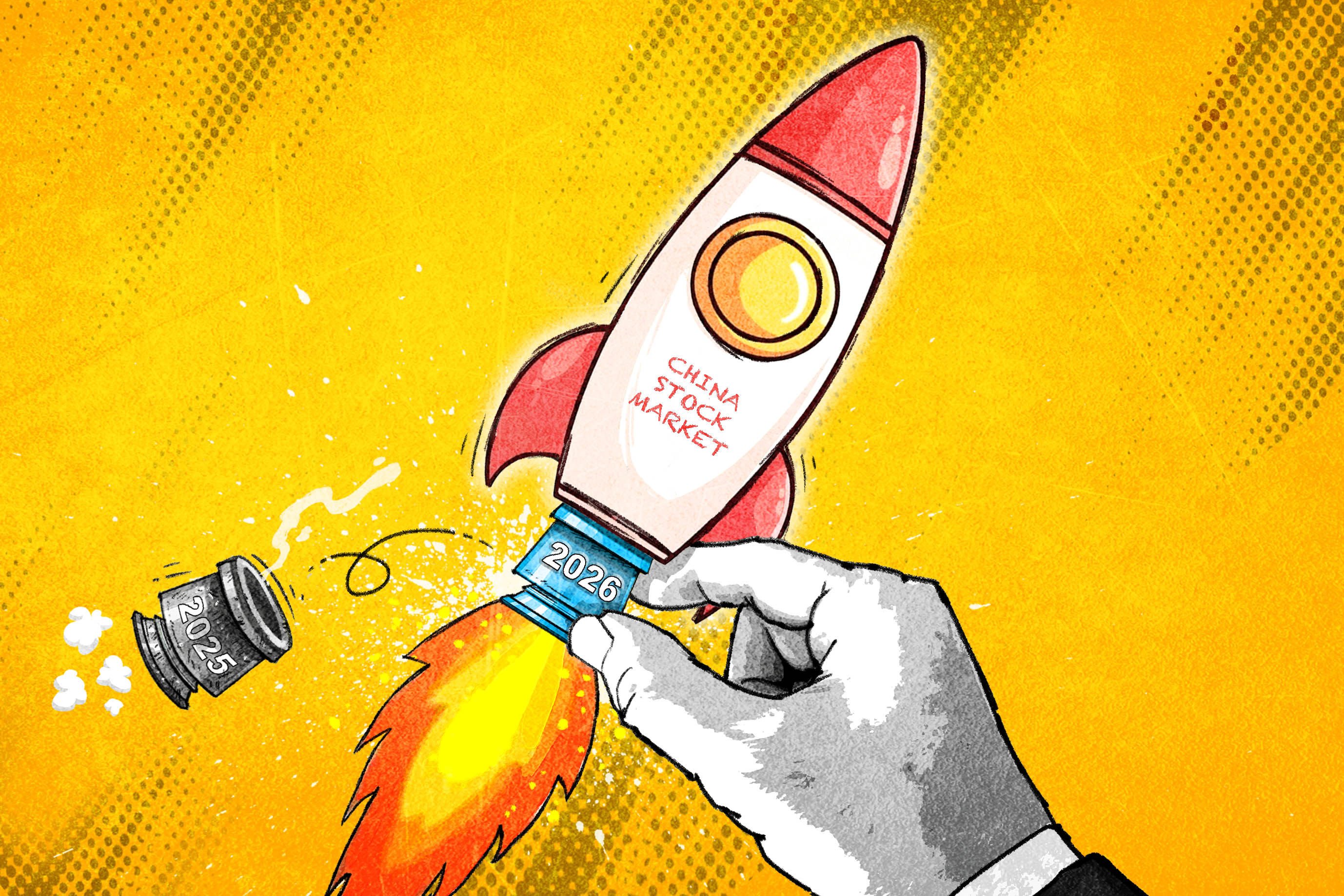 Earnings, and not valuations, will be the main booster for China’s equities in the year ahead. Illustration: Henry Wong