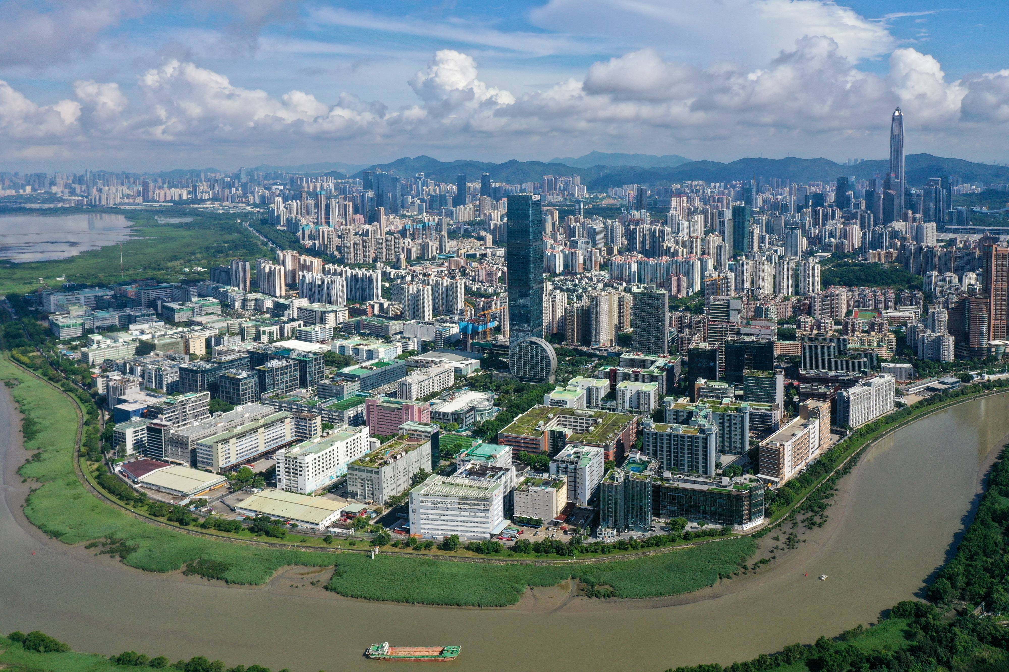 The Hetao Shenzhen-Hong Kong Science and Technology Innovation Cooperation Zone is being developed as a “special jurisdiction” between the city and mainland China. Photo: Xinhua