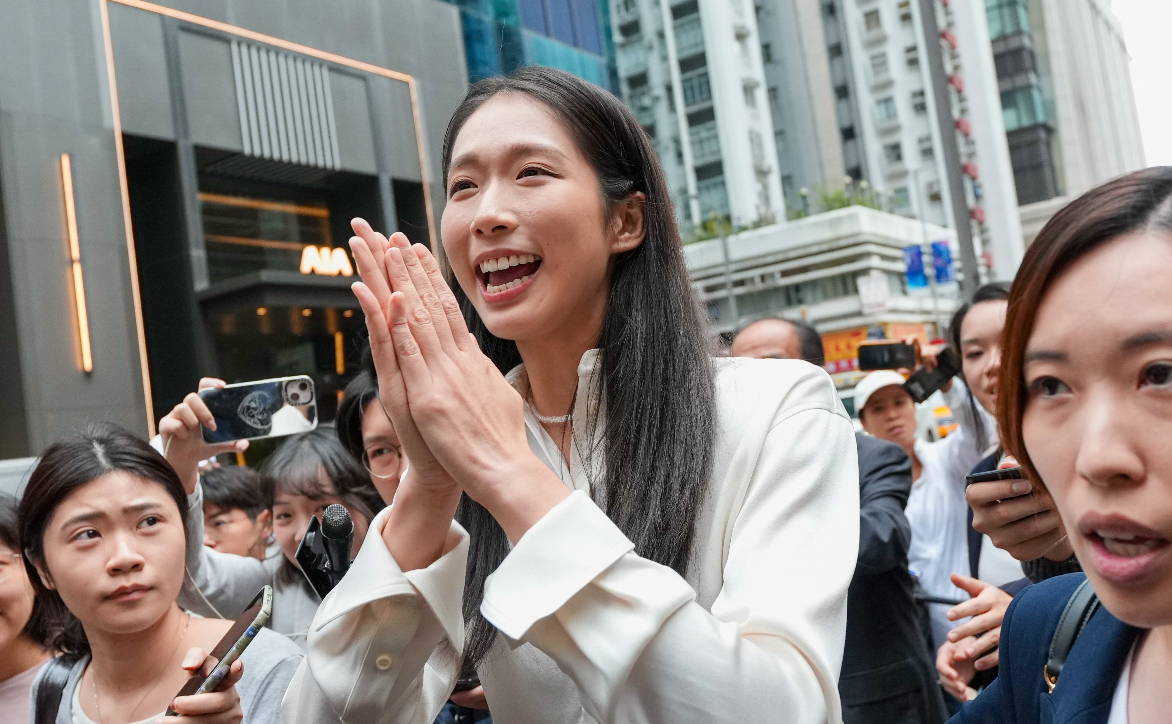 Vivian Kong joined the Jockey Club in August 2024 as an assistant external affairs manager. Photo: Karma Lo