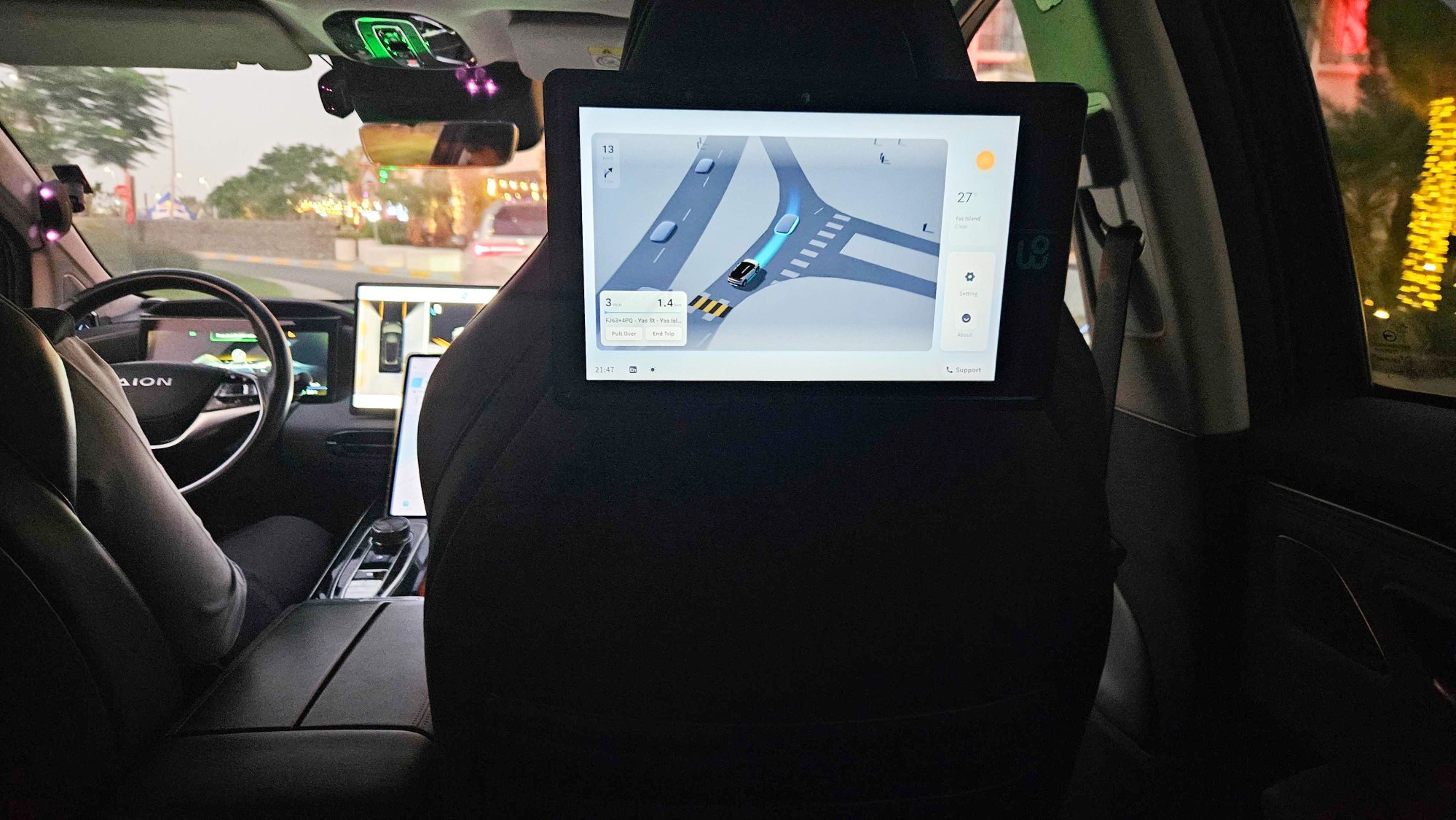 WeRide says its Abu Dhabi fleet averages 15 daily orders per day per robotaxi. Photo: Coco Feng