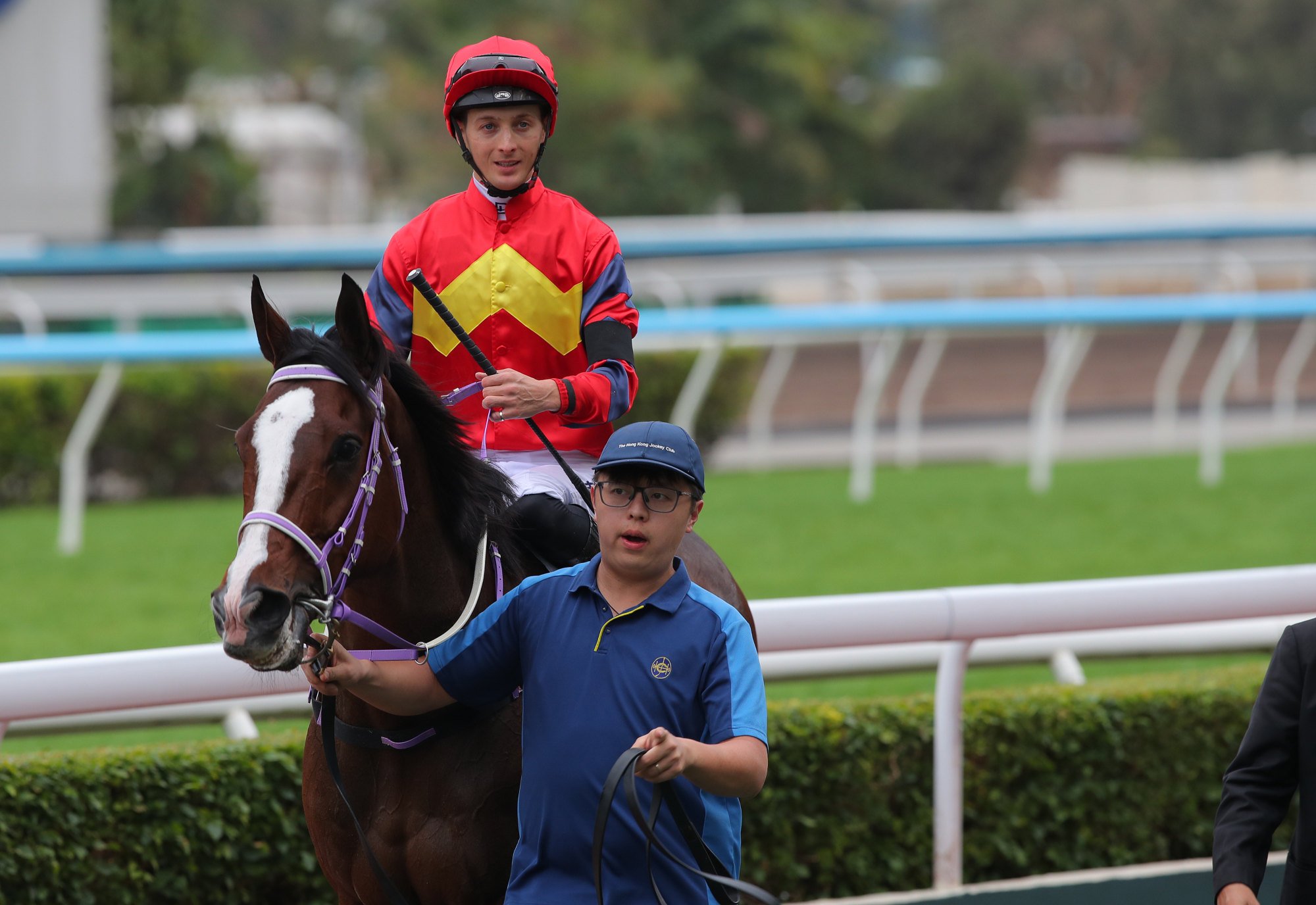 Harry Bentley aboard his last winner, Hong Lok Golf, on November 30.