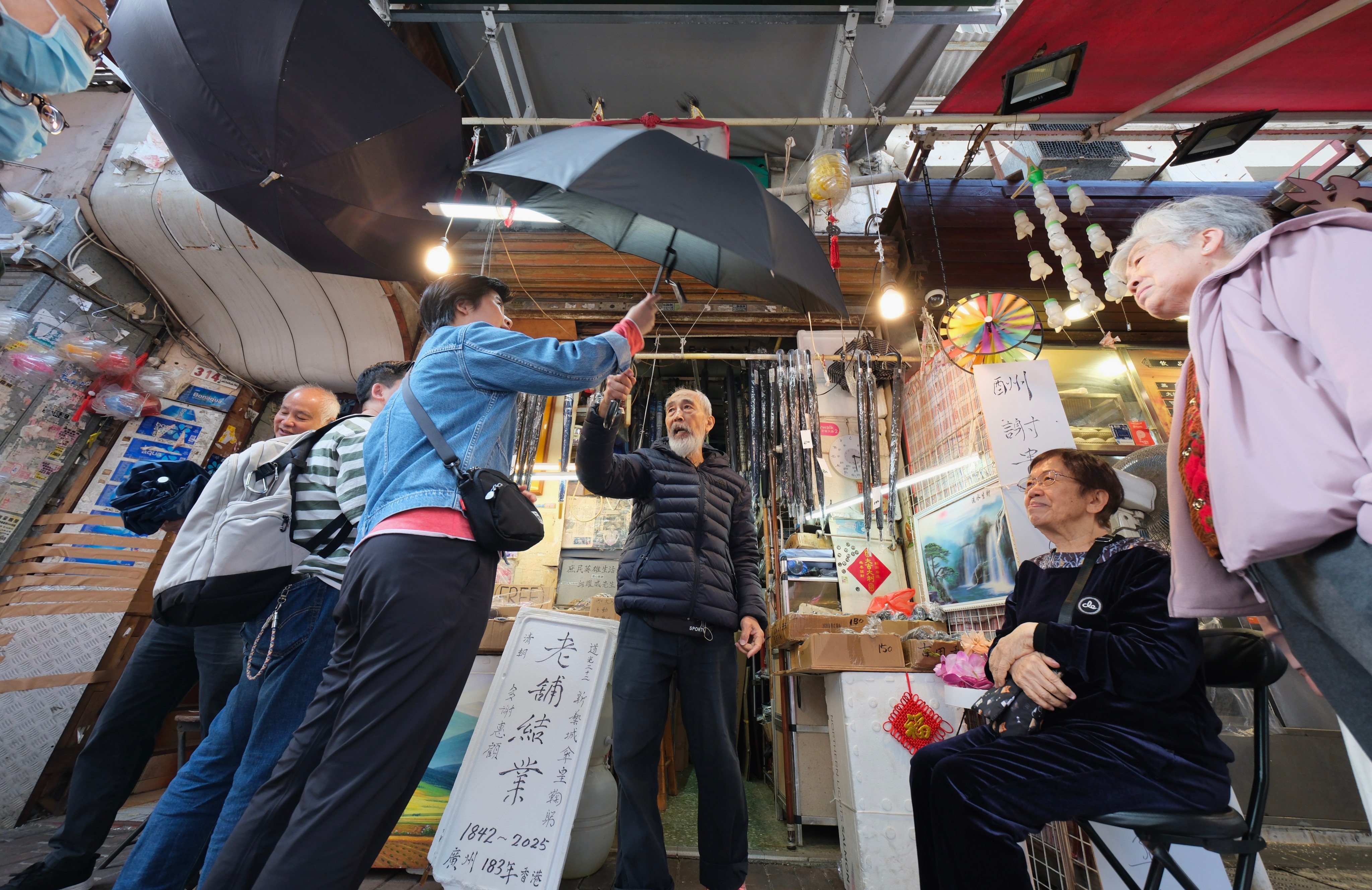 Sun Nga Shing, a 183-year-old family-run shop in Sham Shui Po, is closing at the end of this month as its owner, Henry Yau Yiu-wai, prepares to retire. Photo: Karma Lo
