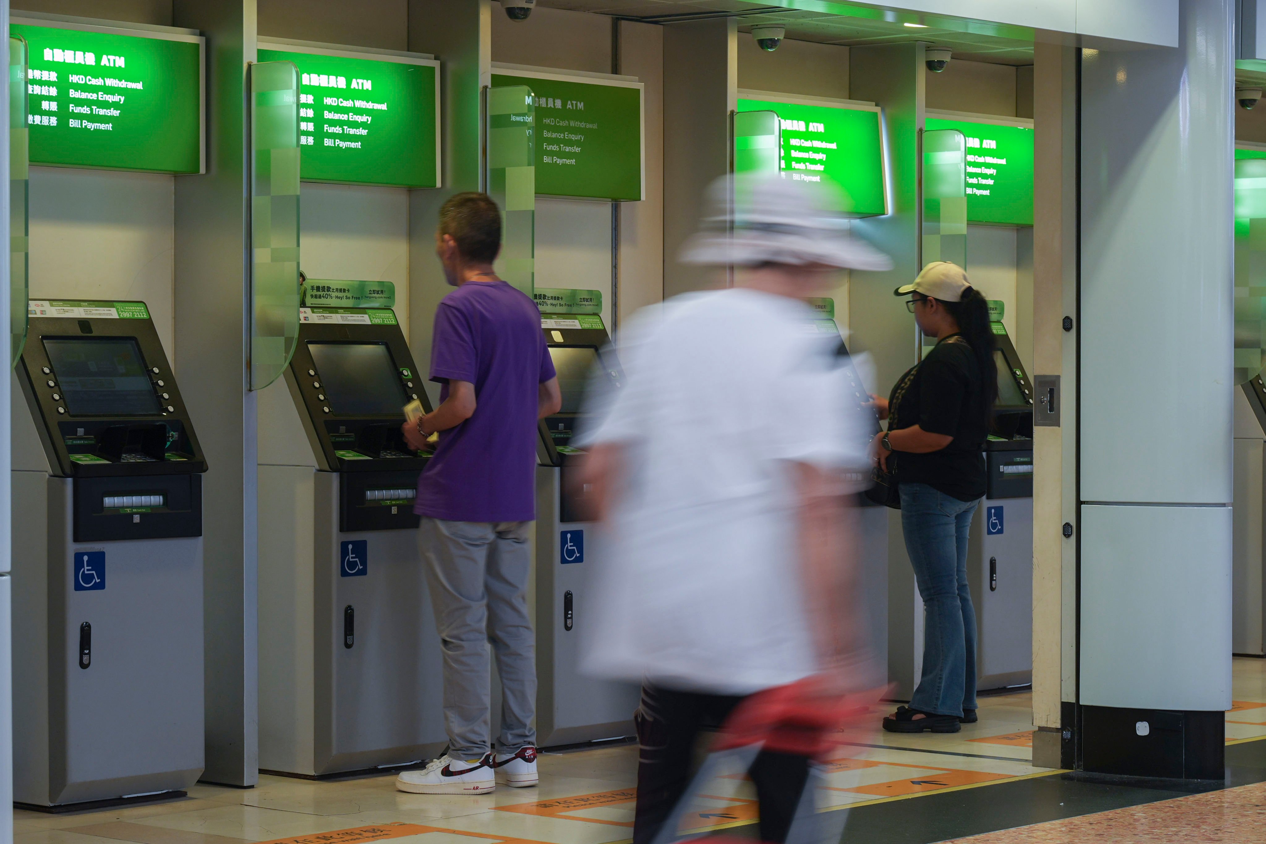 Individual bank account holders can designate a certain amount of their cash that cannot be transferred in any way. Photo: Eugene Lee