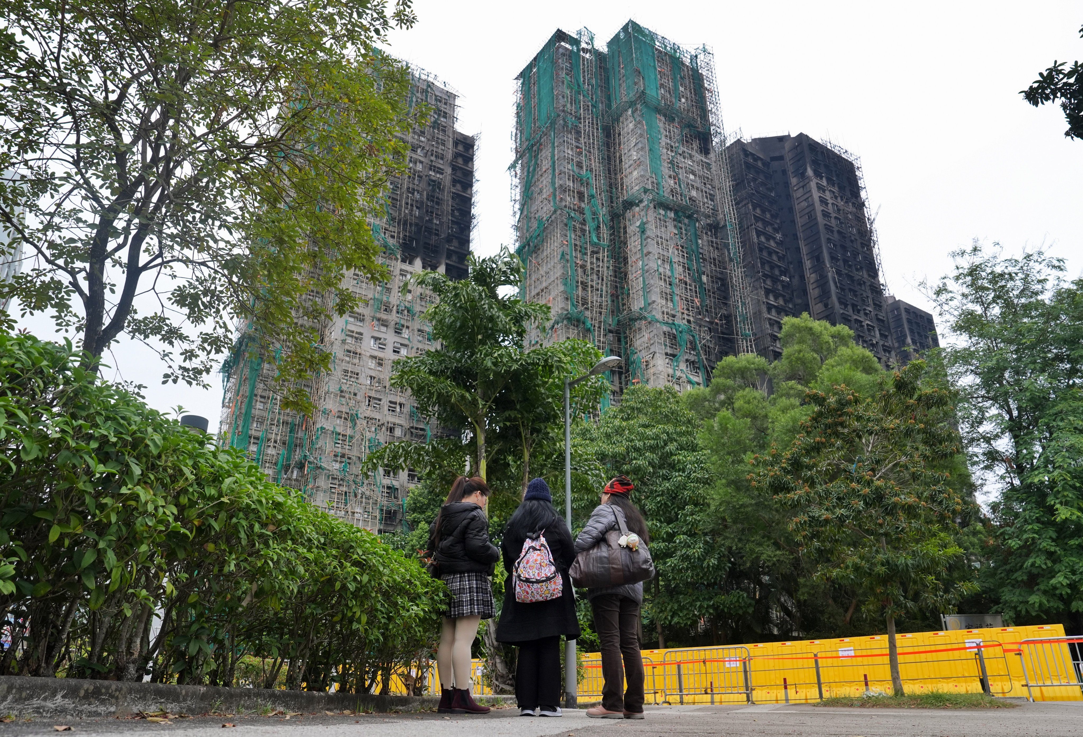 The fire at Wang Fuk Court in November killed 161 people. Photo: Elson Li