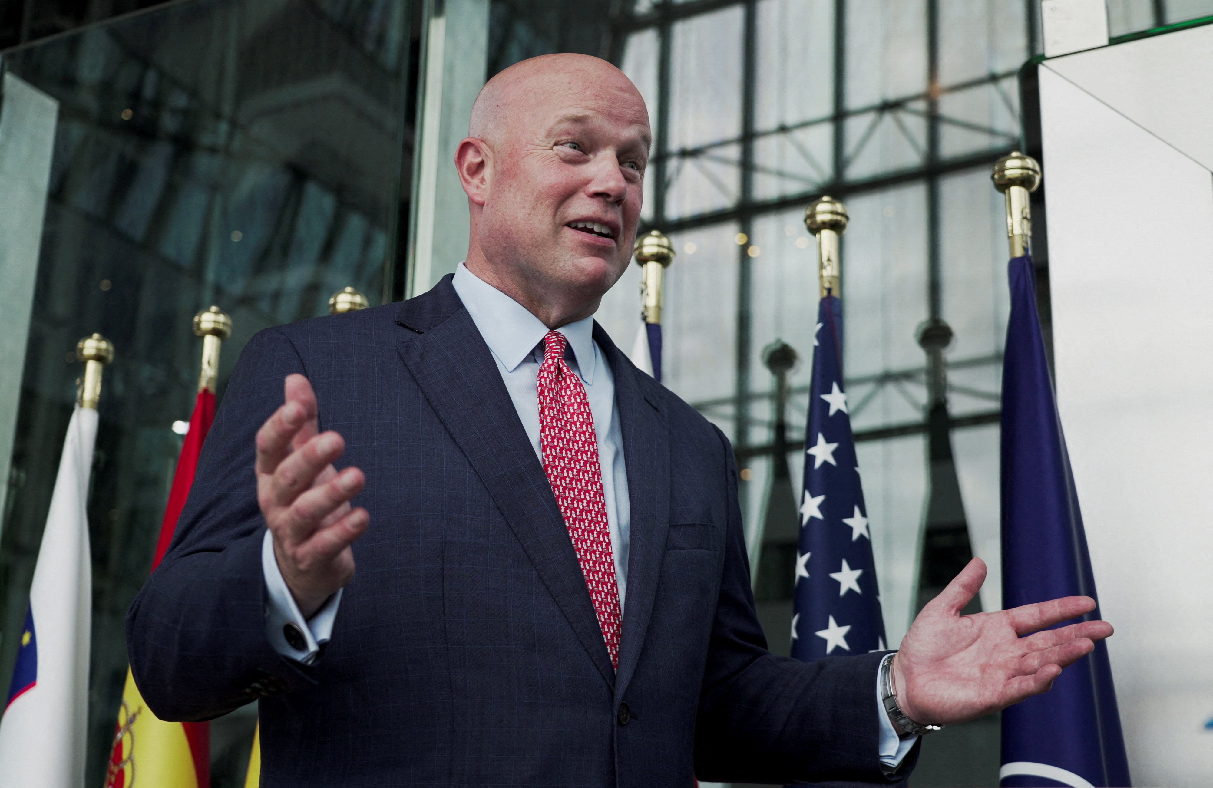 Matthew Whitaker, US ambassador to Nato. Photo: Reuters