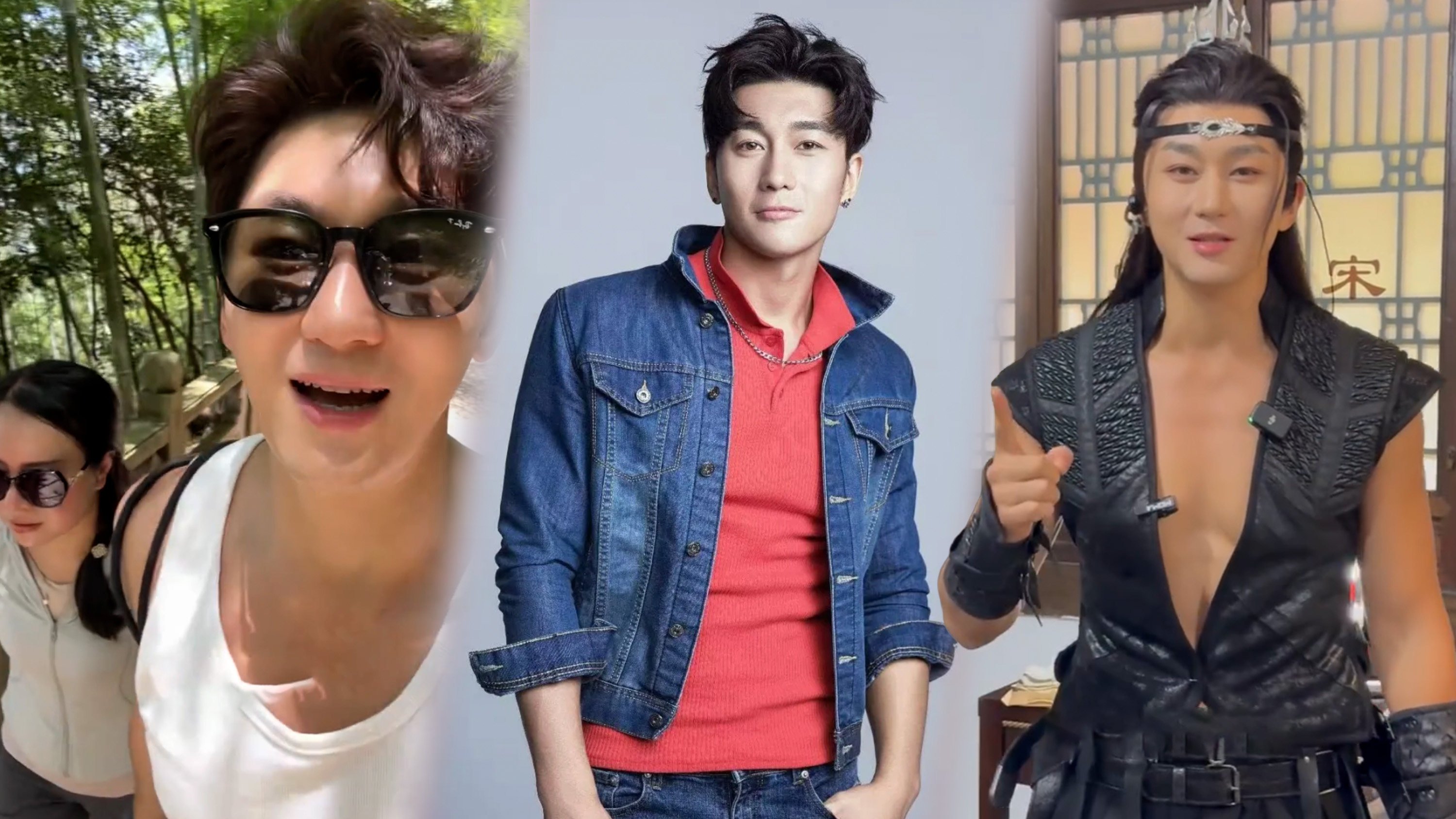 A 35-year-old Chinese actor known for offering paid companionship on mountain walks has rejected a proposed US$2,800 fee and plans to explore paid swimming companionship in 2026. Photo: SCMP composite/RedNote/QQ.com