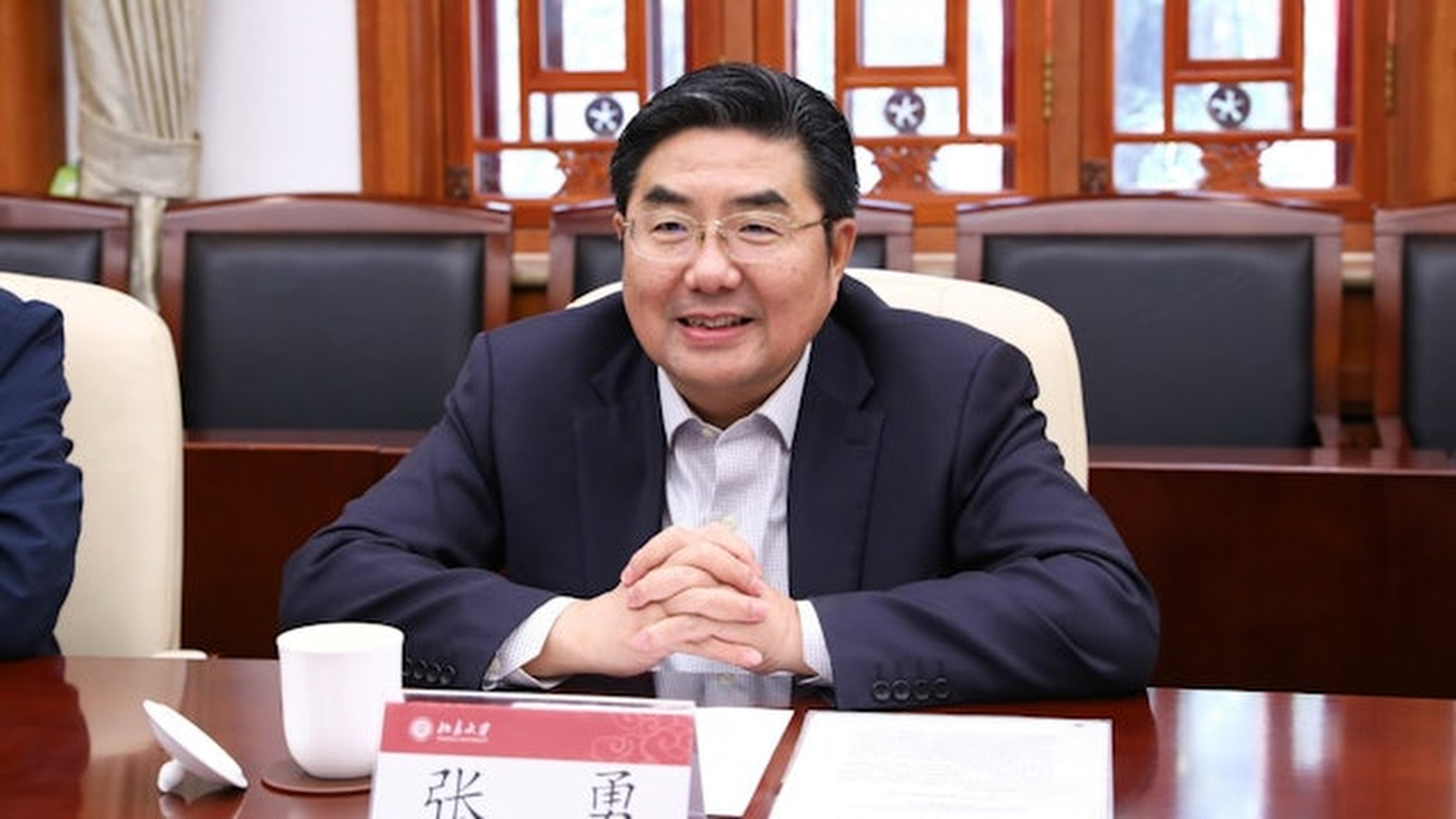 Zhang Yong, a senior executive at Chinese shipping giant Cosco Shipping Group, has been appointed deputy director in Beijing’s liaison office in Hong Kong. Photo: Handout