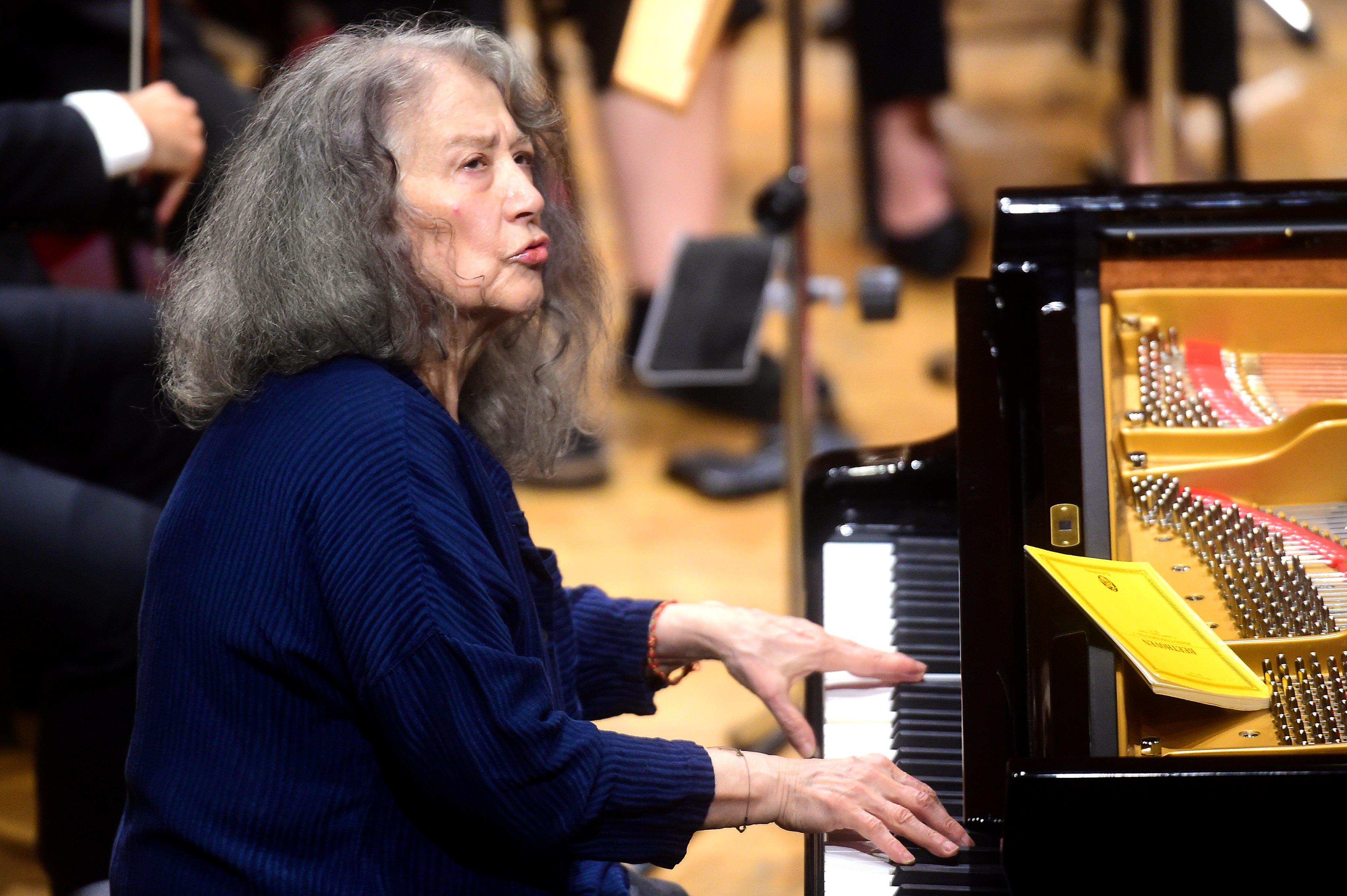Catch pianist Martha Argerich, among others, at the inaugural Verbier Festival in Shenzhen in January 2026. Photo:  Getty Images