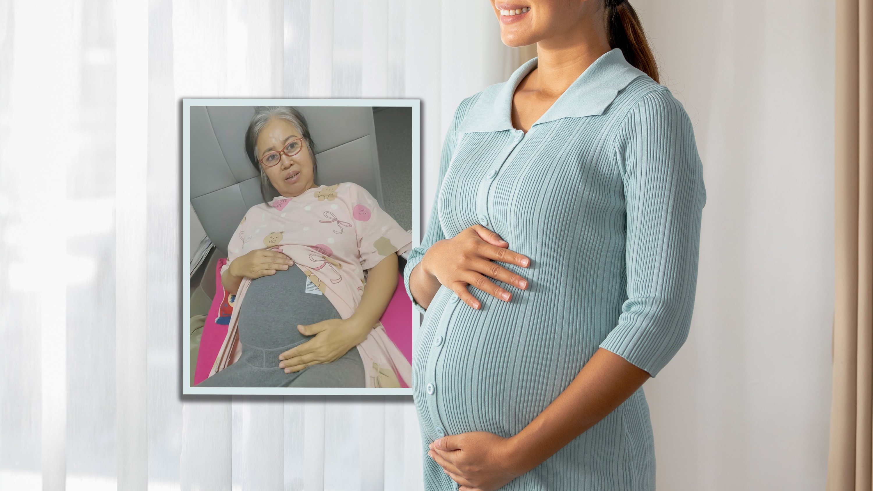 A 62-year-old Chinese woman became pregnant through IVF after her son, who was her only child, died in January. Photo: Shutterstock/Douyin