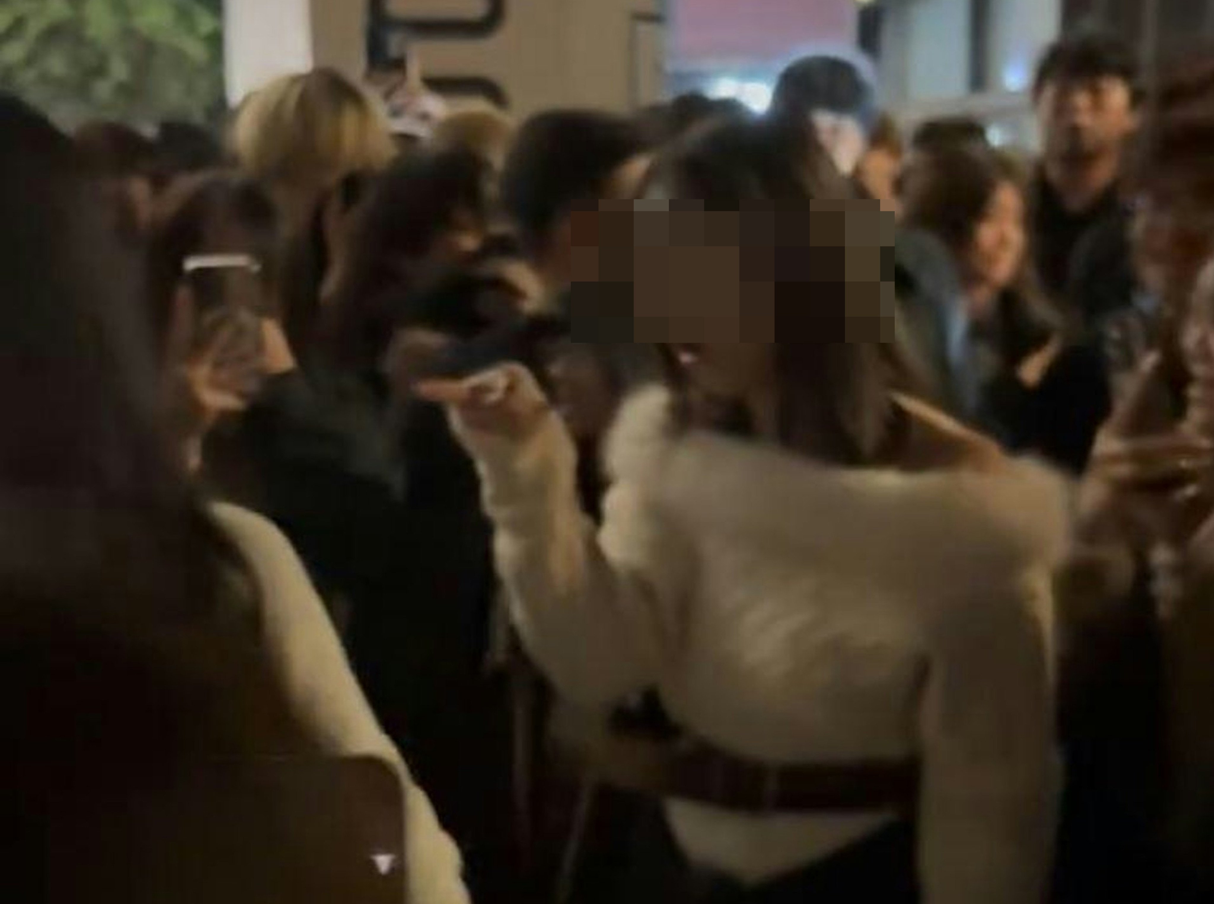 Clips of girls fighting at Kwun Tong Promenade are circulating online. Photo: Handout