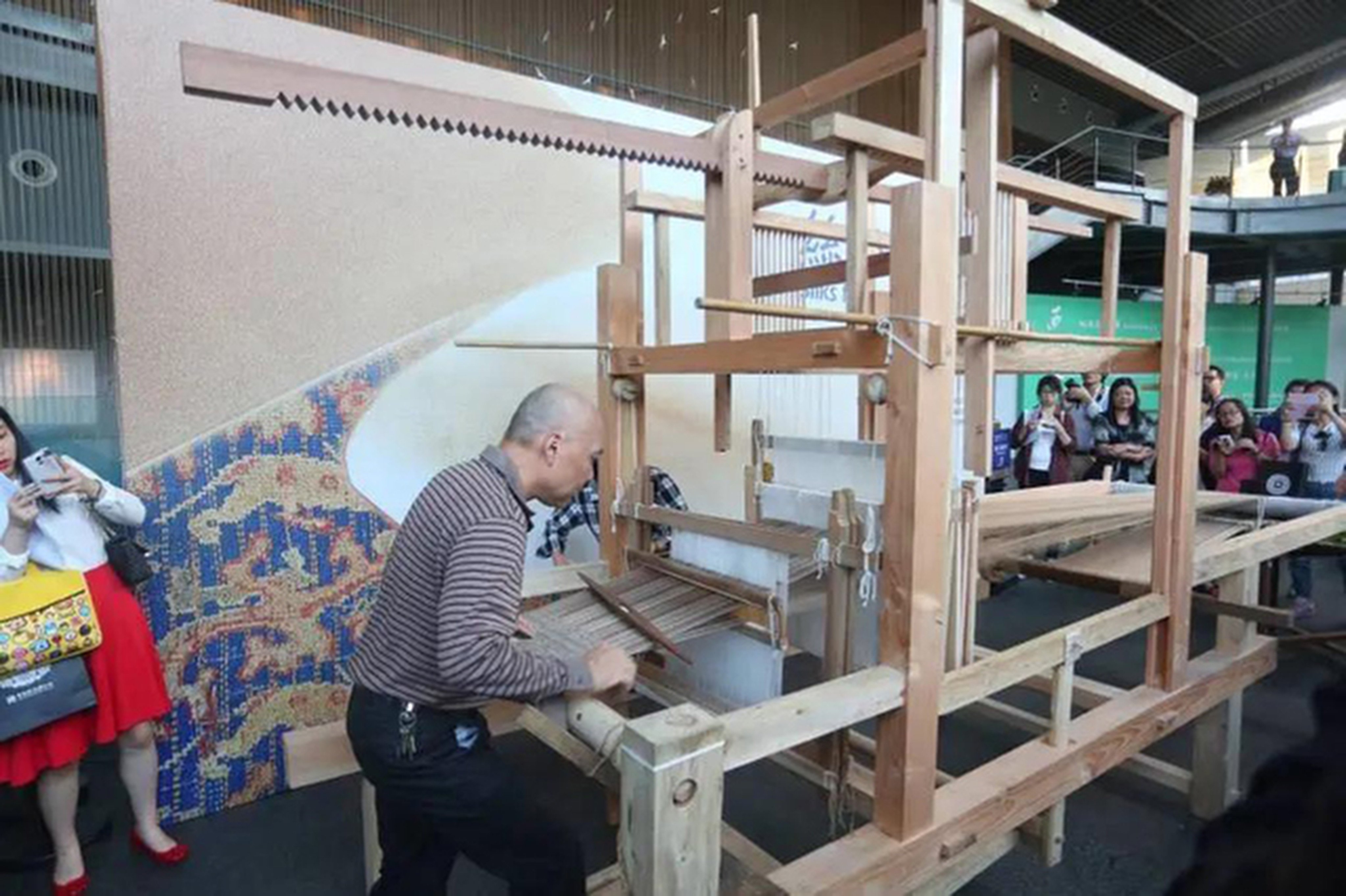 The ancient Chinese loom may well be recognised as the world’s earliest computer, according to the China Association for Science and Technology. Photo: China Silk Museum