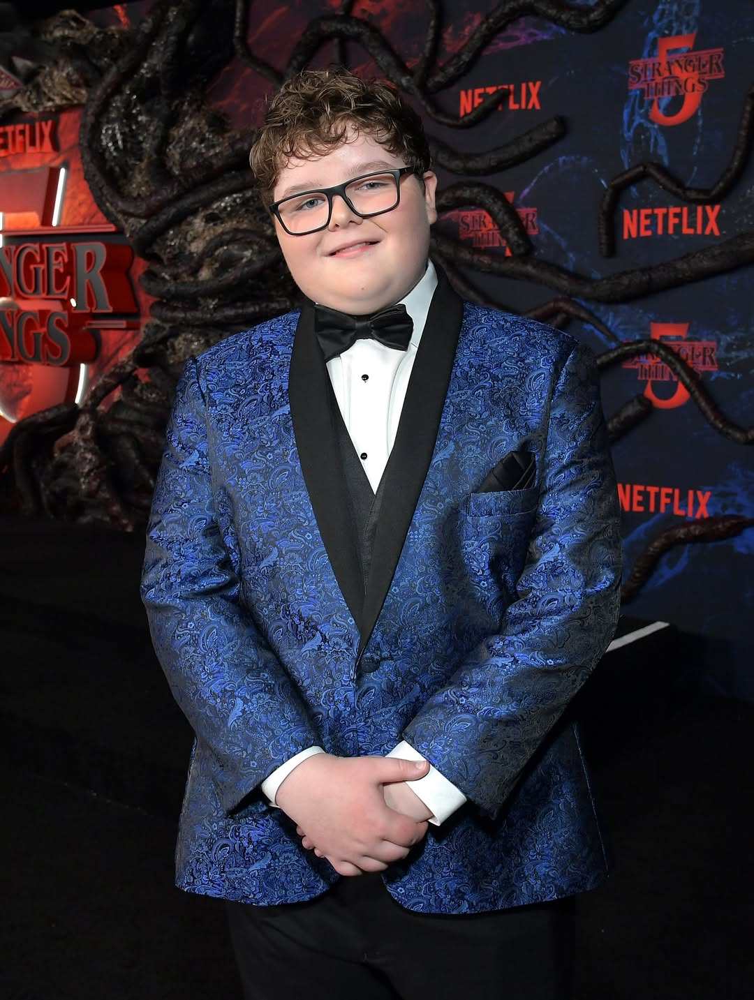 Jake Connelly plays foul-mouthed bully-turned-ally Derek Turnbow in Stranger Things’ final season. Photo: @jakeconnellyofficial/Instagram