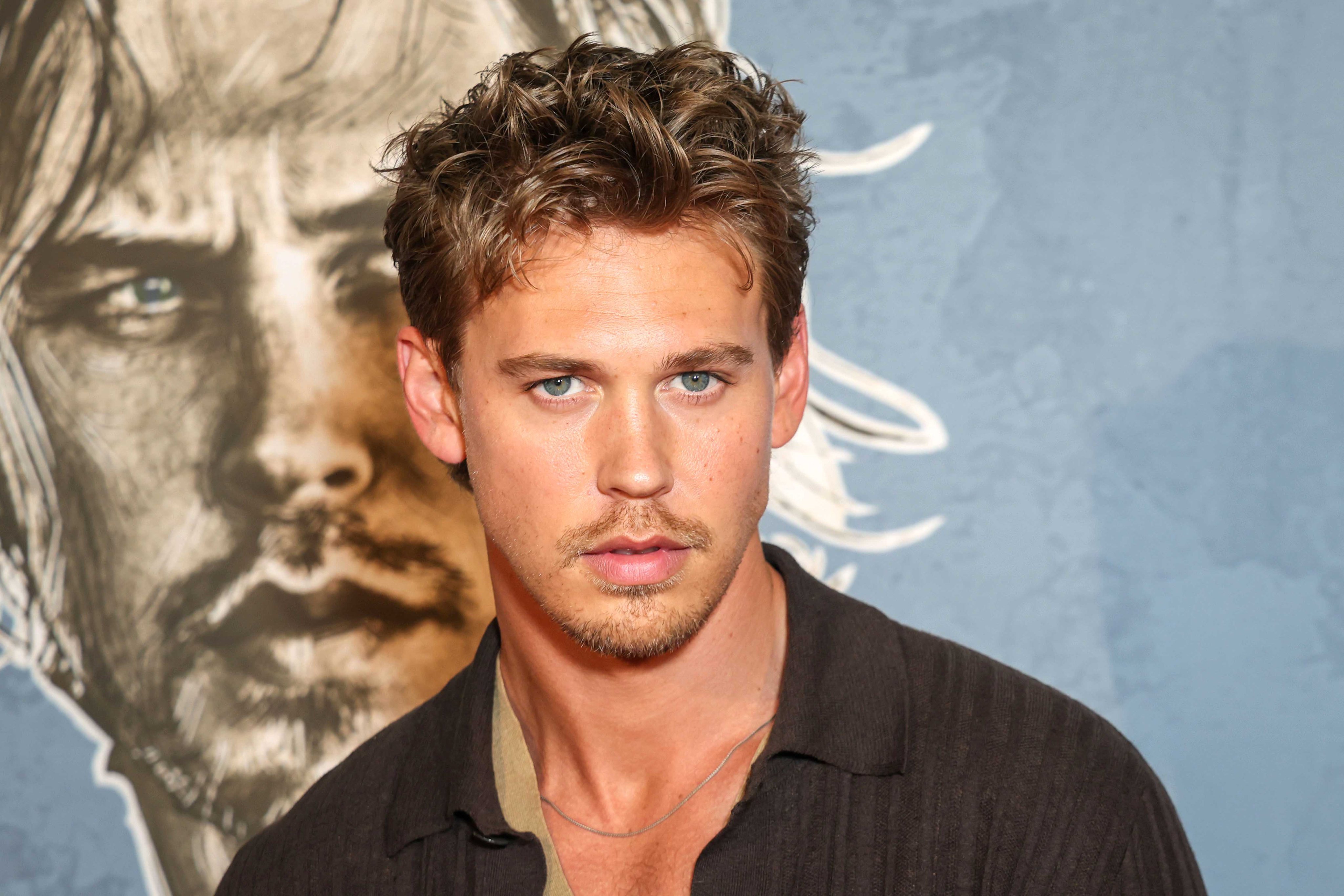 Austin Butler flaunted gel-aided tousled curls at the Caught Stealing photocall in Paris last summer. Photo: Corbis via Getty Images