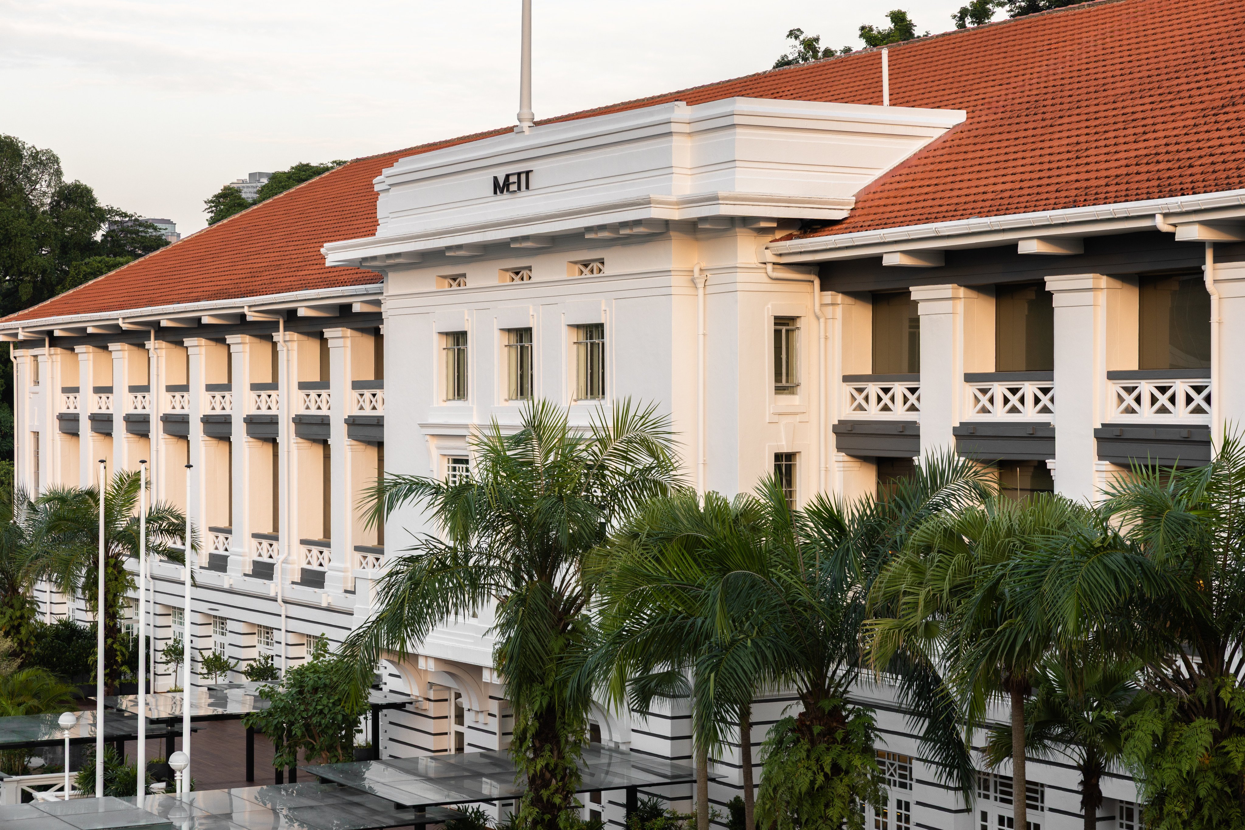 Mett Singapore is located in the heart of Fort Canning Park in central Singapore. Photo: Handout