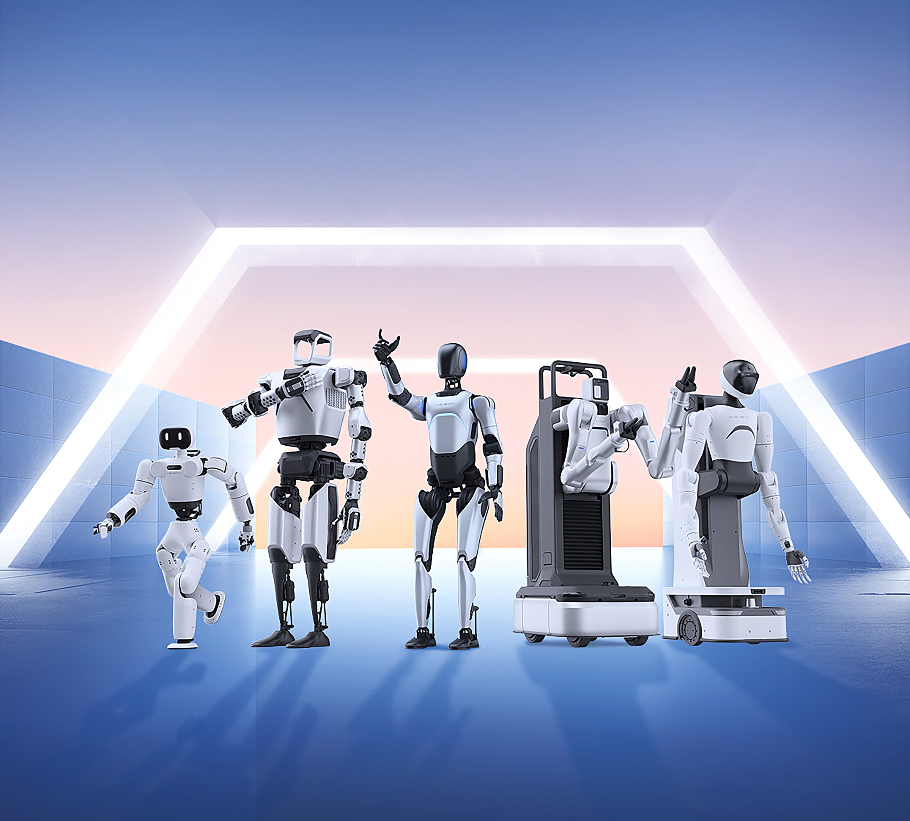 Chinese humanoid robot maker AgiBot is expected to bring its full product portfolio at CES 2026. Photo: AgiBot