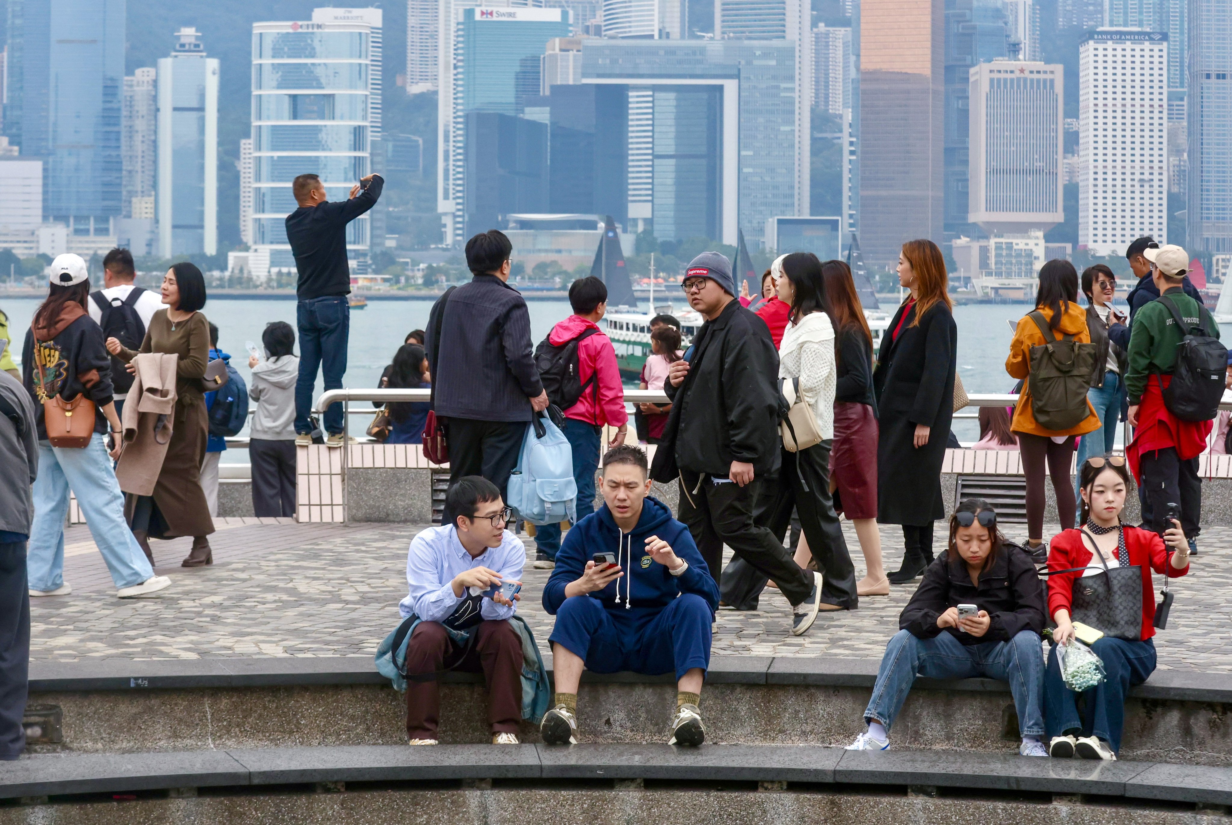 Hong Kong on Friday experienced its coldest morning so far this winter. Photo: Jonathan Wong