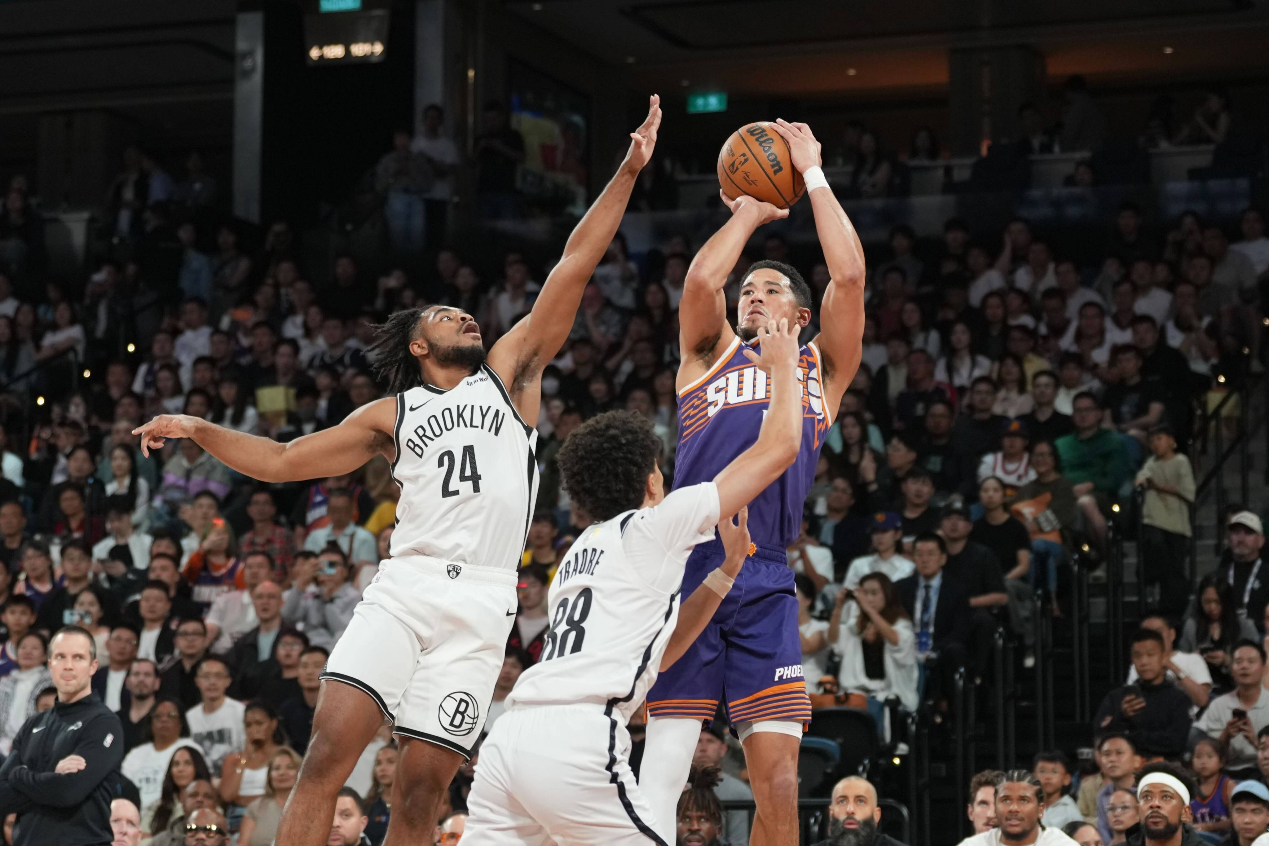 The first edition last year featured the Brooklyn Nets and the Phoenix Suns. Photo: Karma Lo