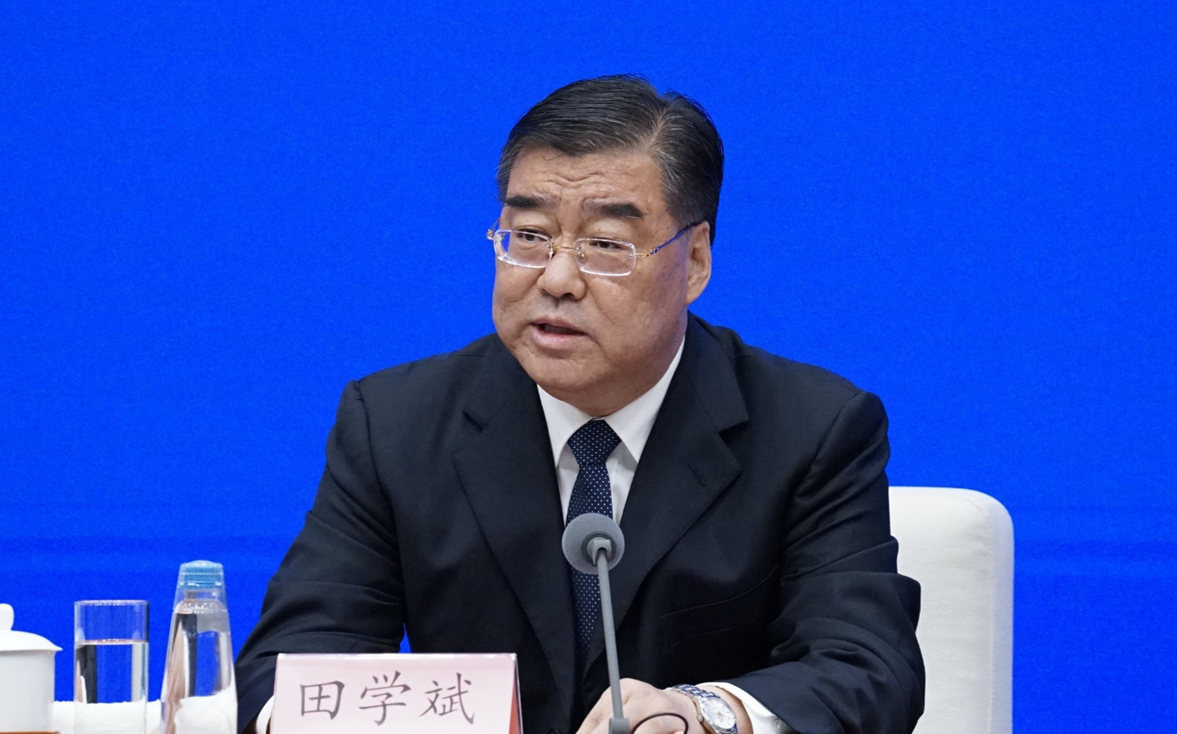 Tian Xuebin, a veteran of the State Council, China’s cabinet, has been placed under investigation by the party’s top anti-corruption agency. Photo: Handout