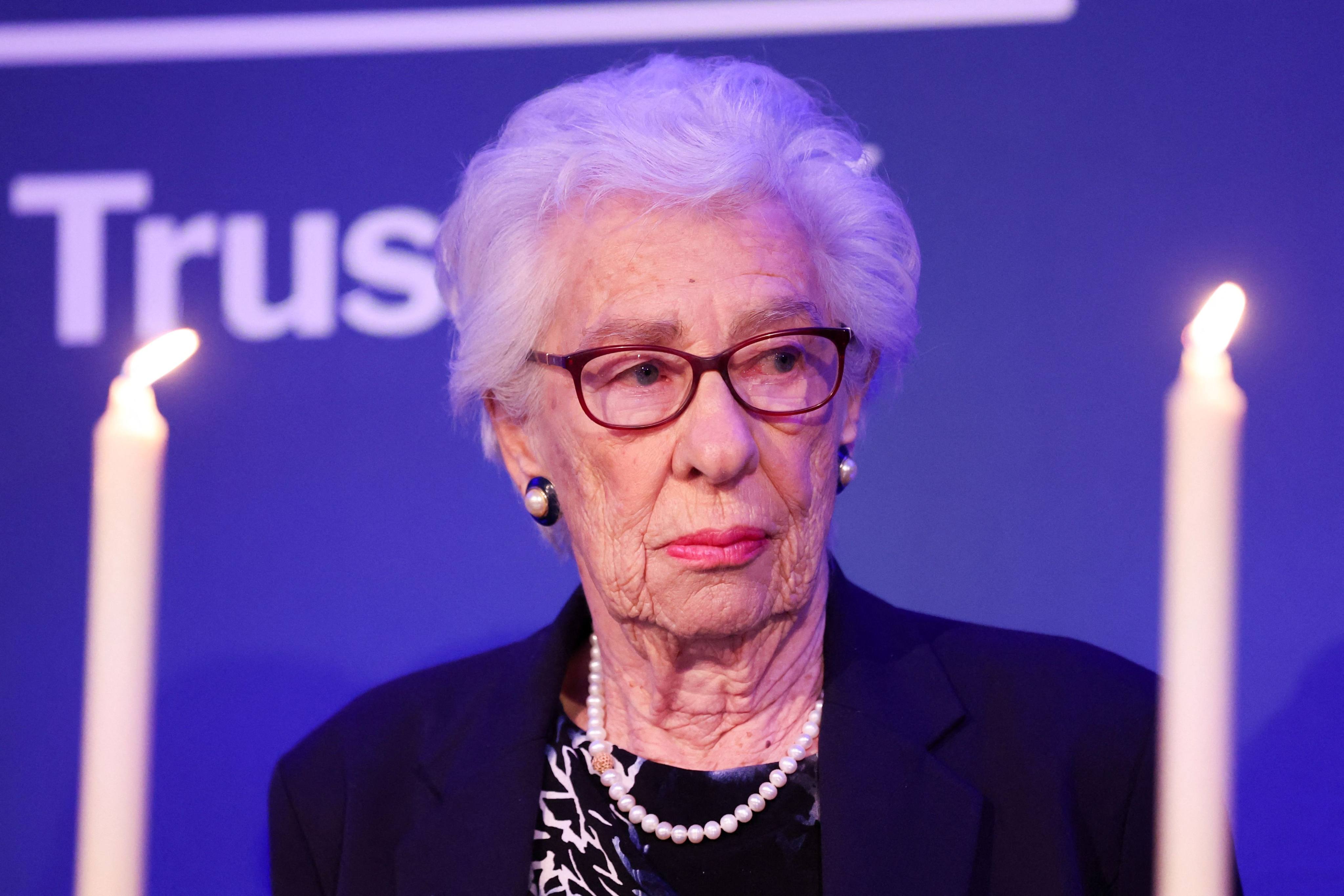 Holocaust survivor Eva Schloss, the stepsister of Anne Frank and honorary president of the Anne Frank Trust UK, has died aged 96, her foundation said on Sunday. Photo: AFP