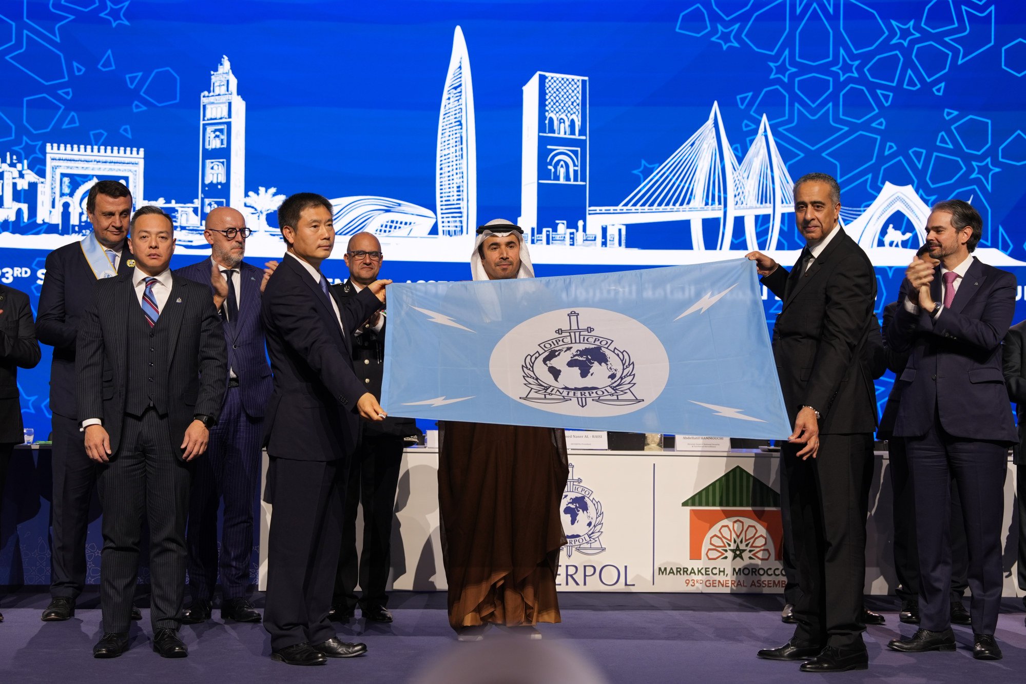 The commissioner of police led the Hong Kong delegation at Interpol’s general assembly in 2025. Photo: Handout The commissioner of police led the Hong Kong delegation at Interpol’s general assembly in 2025. Photo: Handout