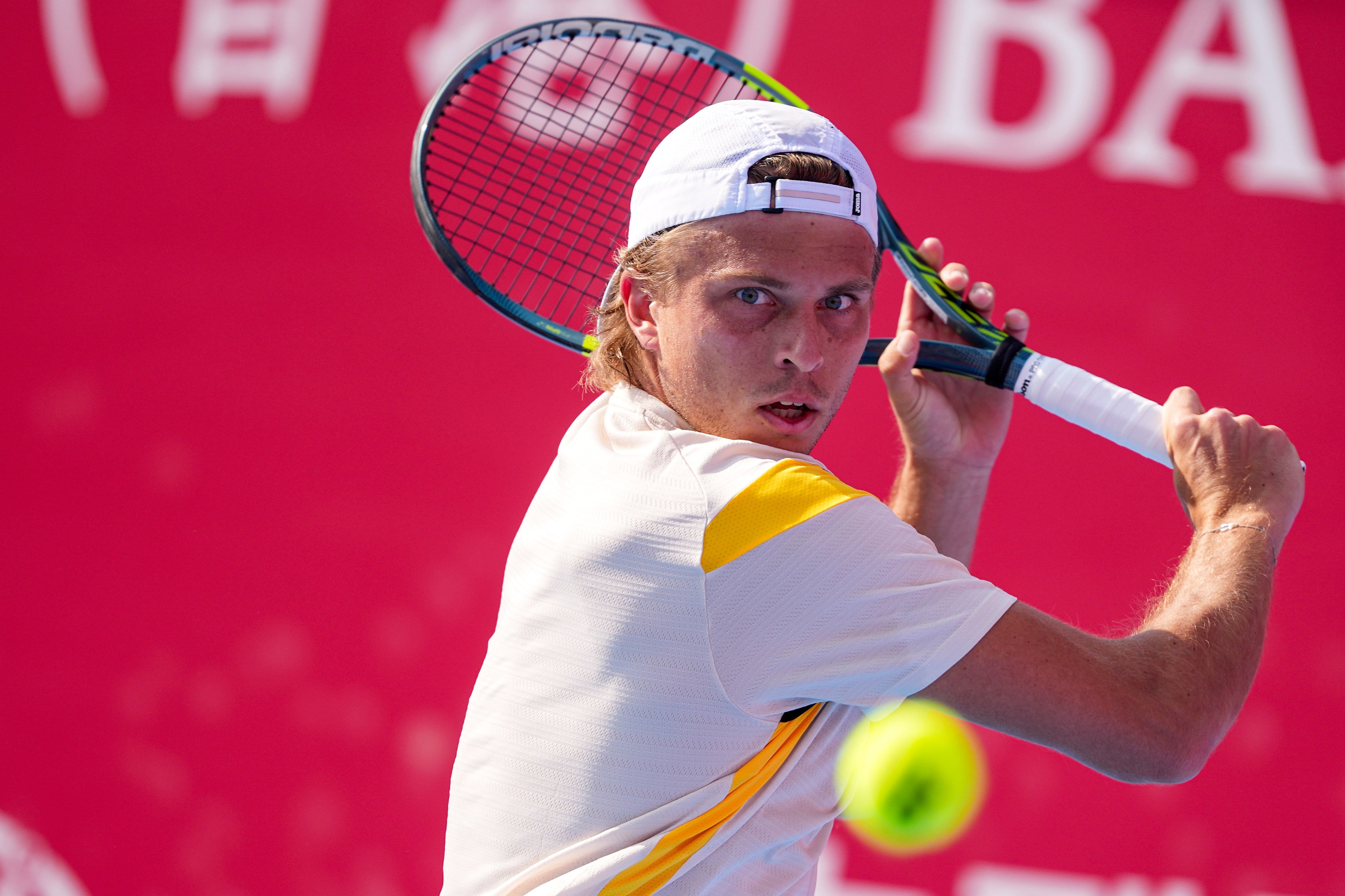 Alexandre Muller faced Miomir Kecmanovic on the second day of the Hong Kong Open on Tuesday. Photo: Elson Li