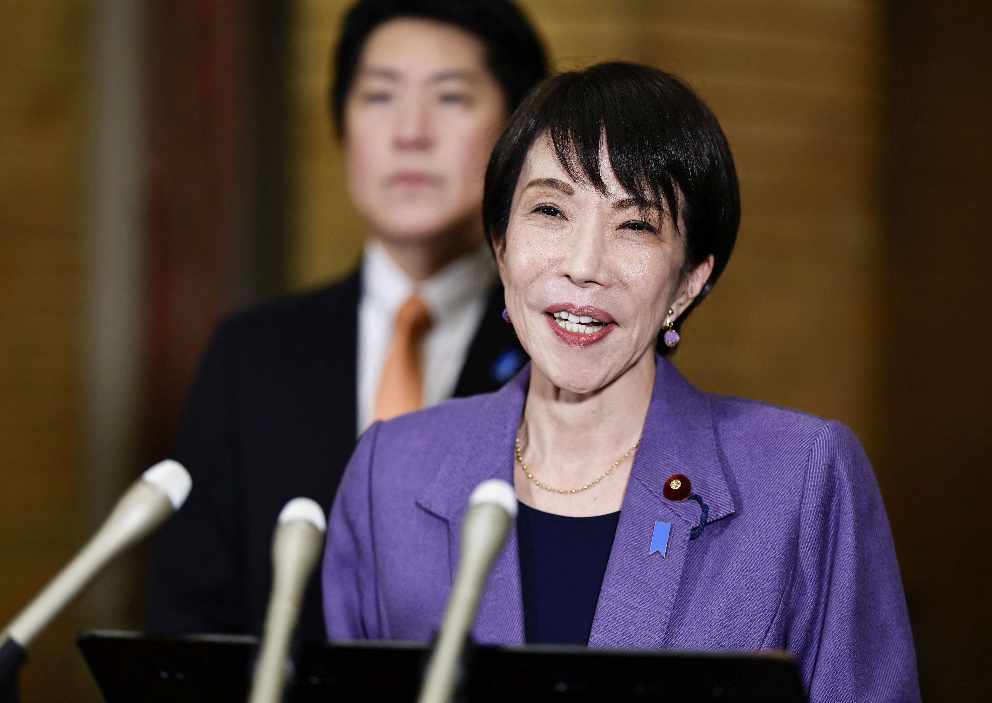 Japanese Prime Minister Sanae Takaichi ignited a diplomatic row with China after her comments on Taiwan last year. Photo: Kyodo via Reuters