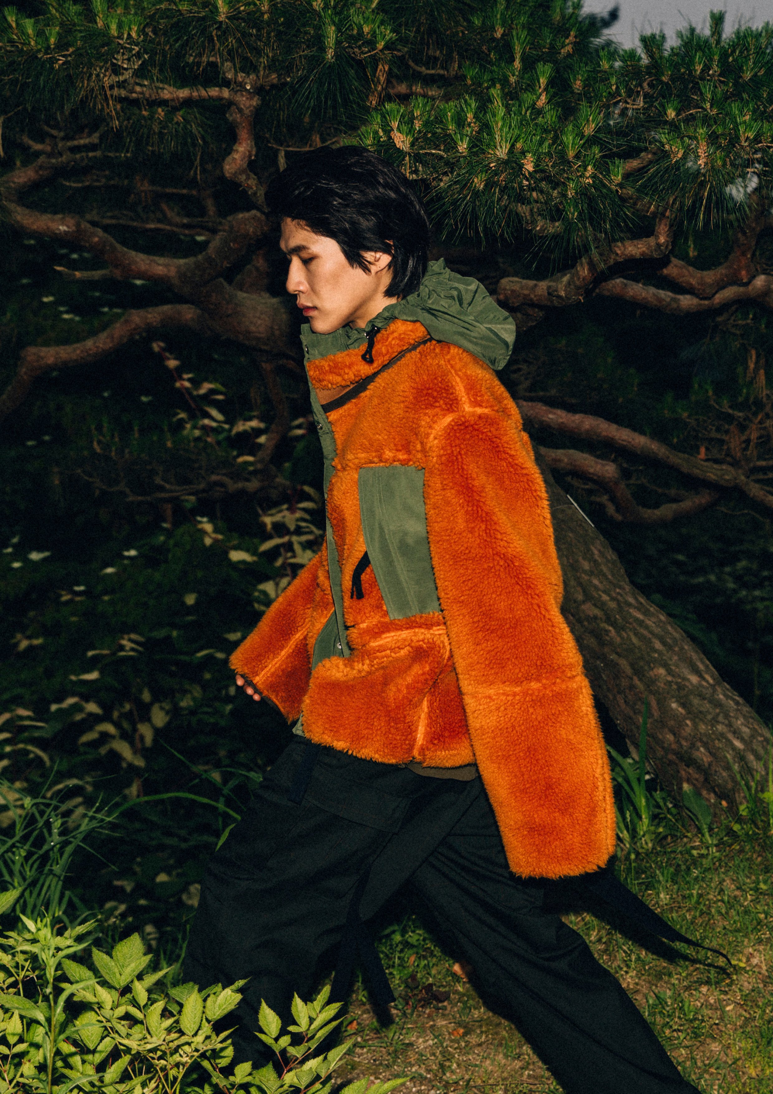 Sacai’s eye-catching jacket. Photo: Handout