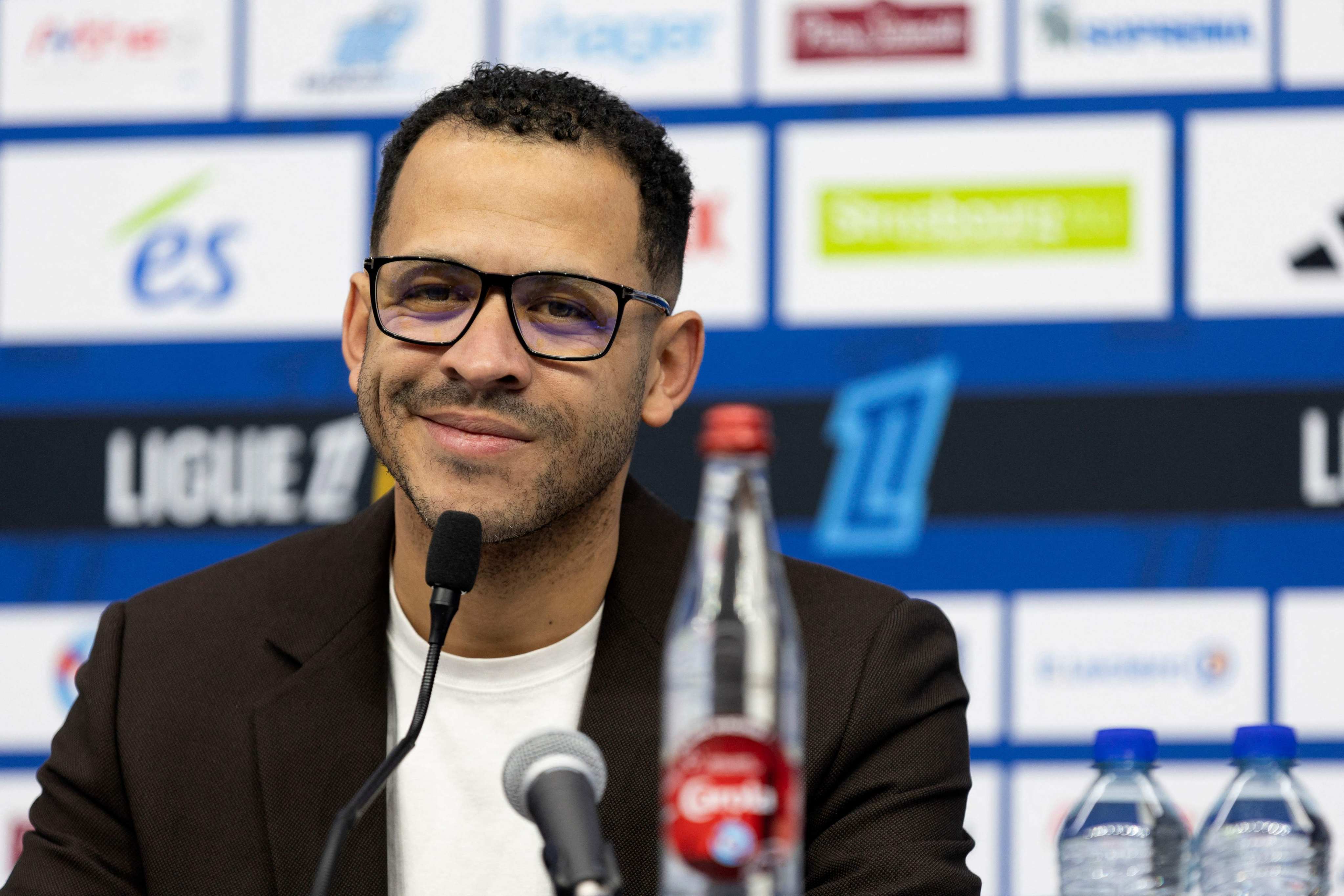 Liam Rosenior left French club Strasbourg on Tuesday to take over at English Premier League side Chelsea. Photo: AFP