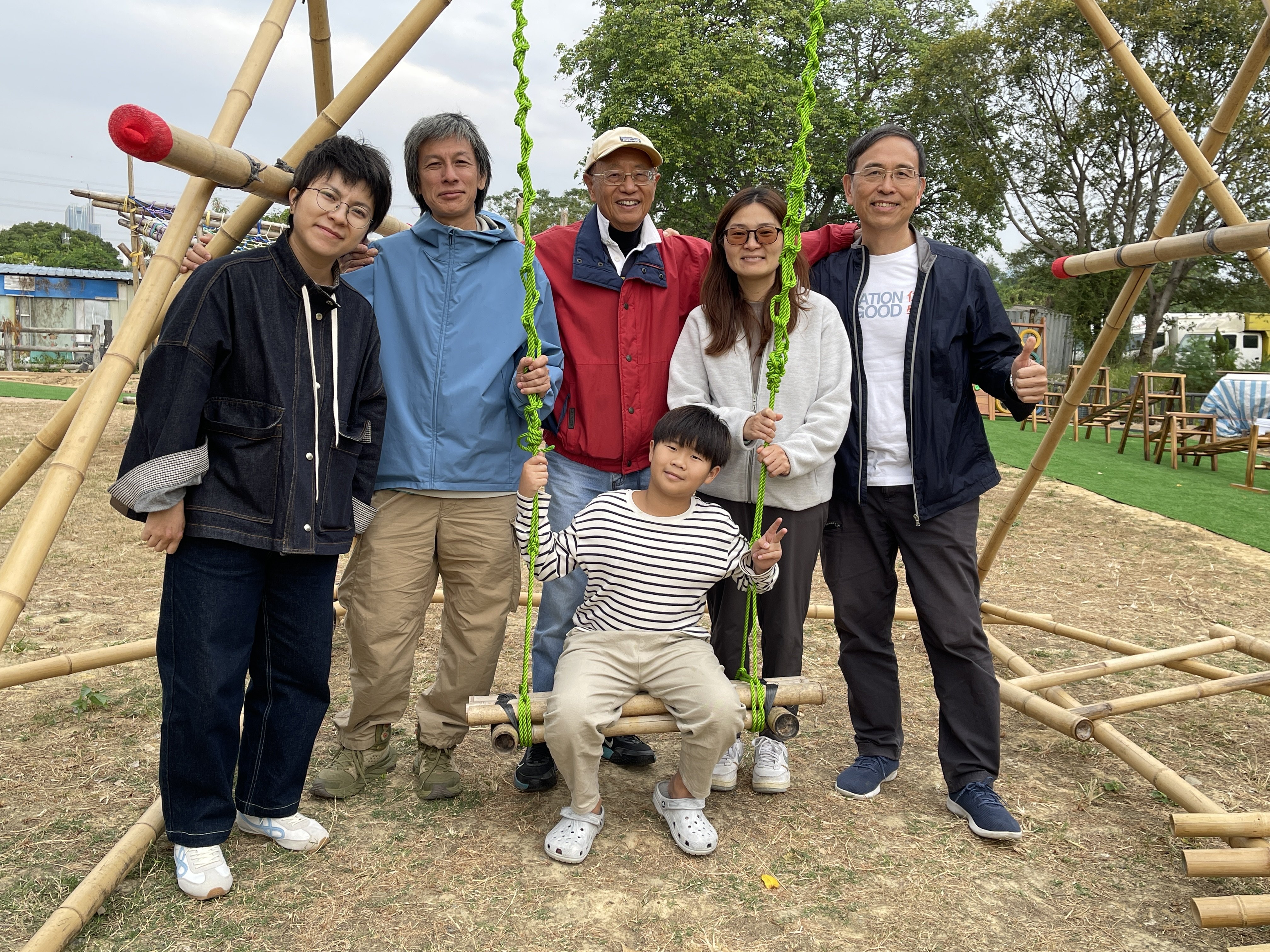 Founders and beneficiaries of Gaia Education Limited and Education for Good say their outdoor “school” helps children learn about nature and grow in a holistic way. Photo: Cindy Sui