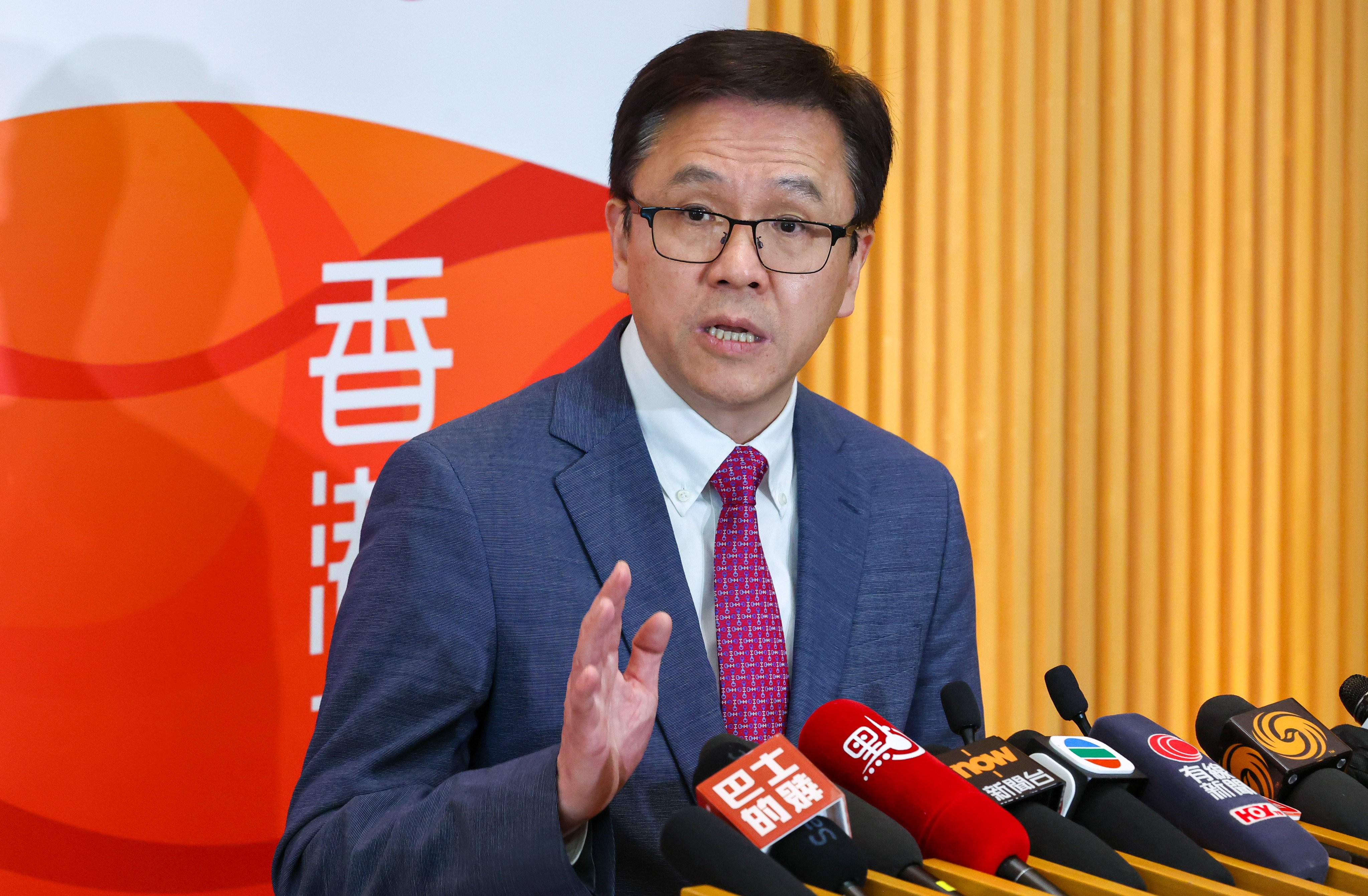 Secretary for Innovation, Technology and Industry Sun Dong has cancelled his visit to the US, without explaining the reason behind the decision. Photo: Dickson Lee